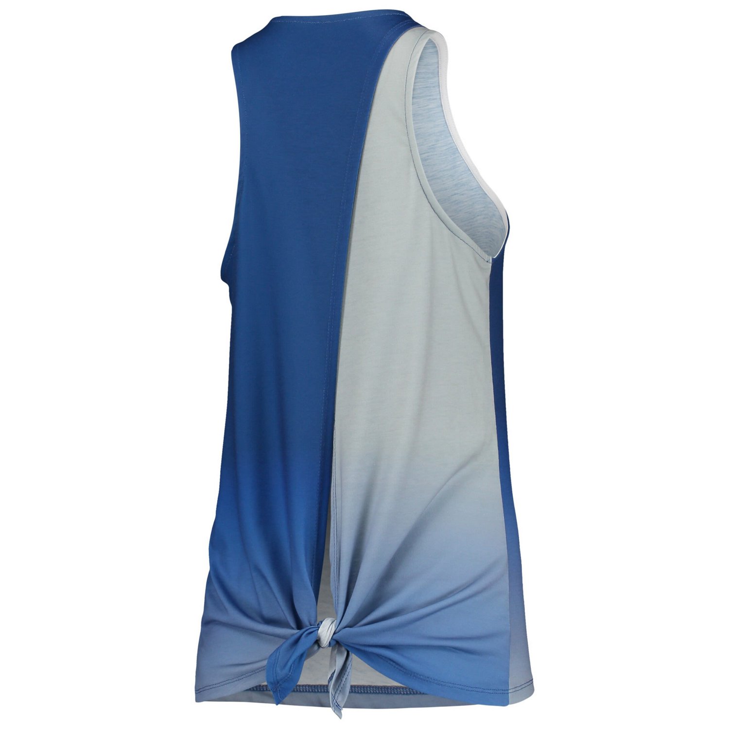 FOCO Los Angeles Dodgers Gradient Tie-Back Racerback Tank Top
