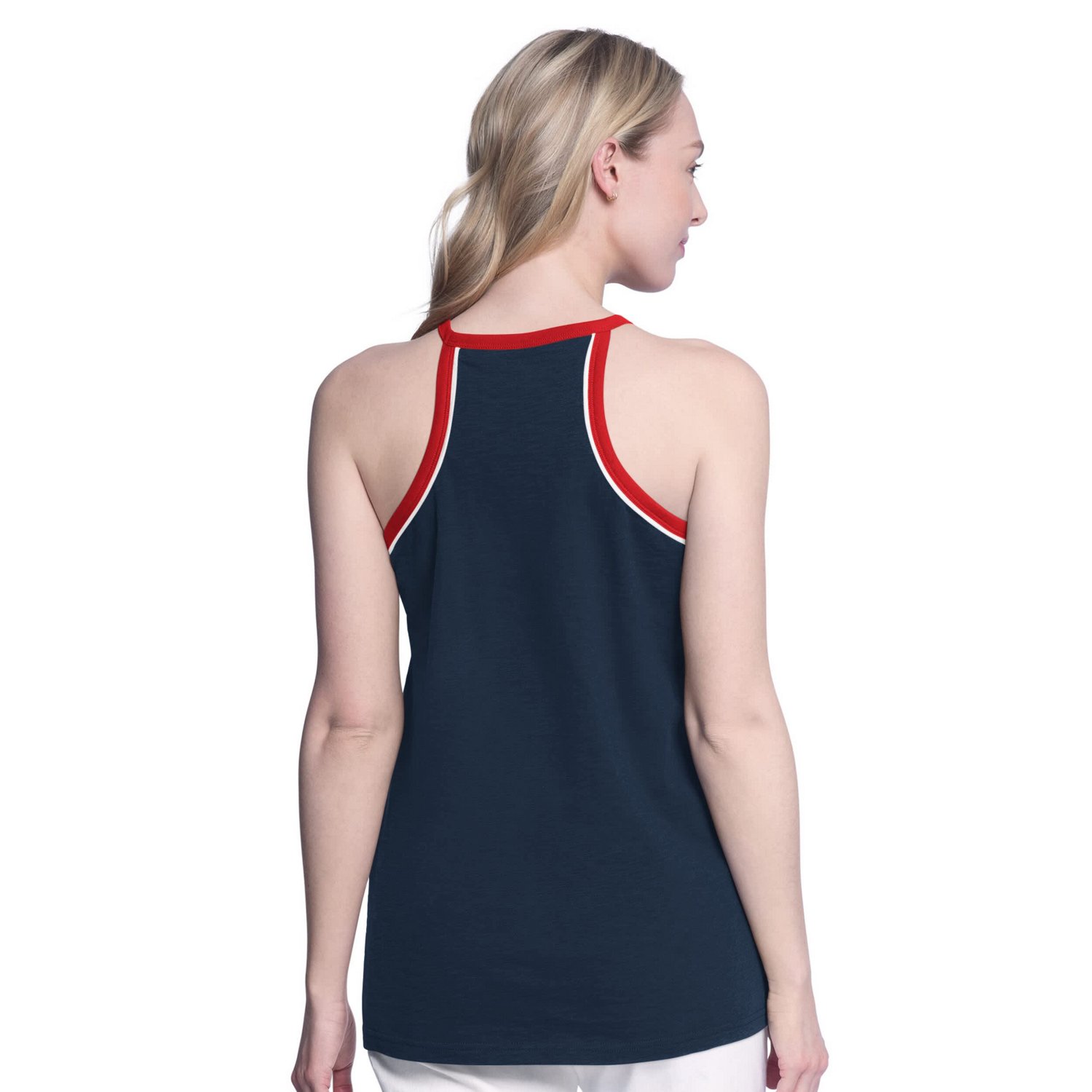 G-III 4Her by Carl Banks Atlanta Braves Curveball Racerback Tank Top - view number 2