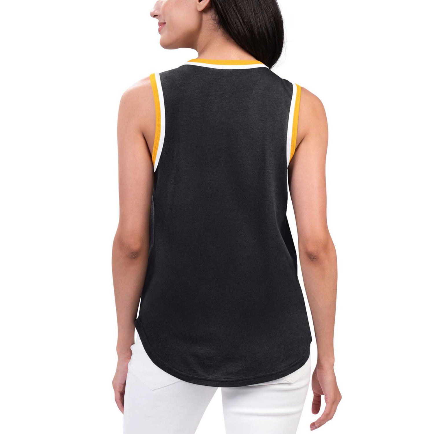 G-III 4Her by Carl Banks Boston Bruins Strategy Tank Top