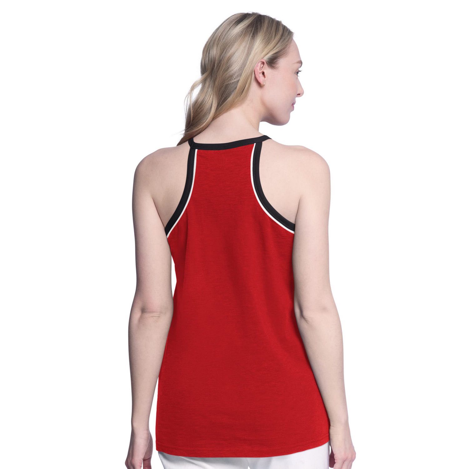 G-III 4Her by Carl Banks Cincinnati s Curveball Racerback Tank Top - view number 2