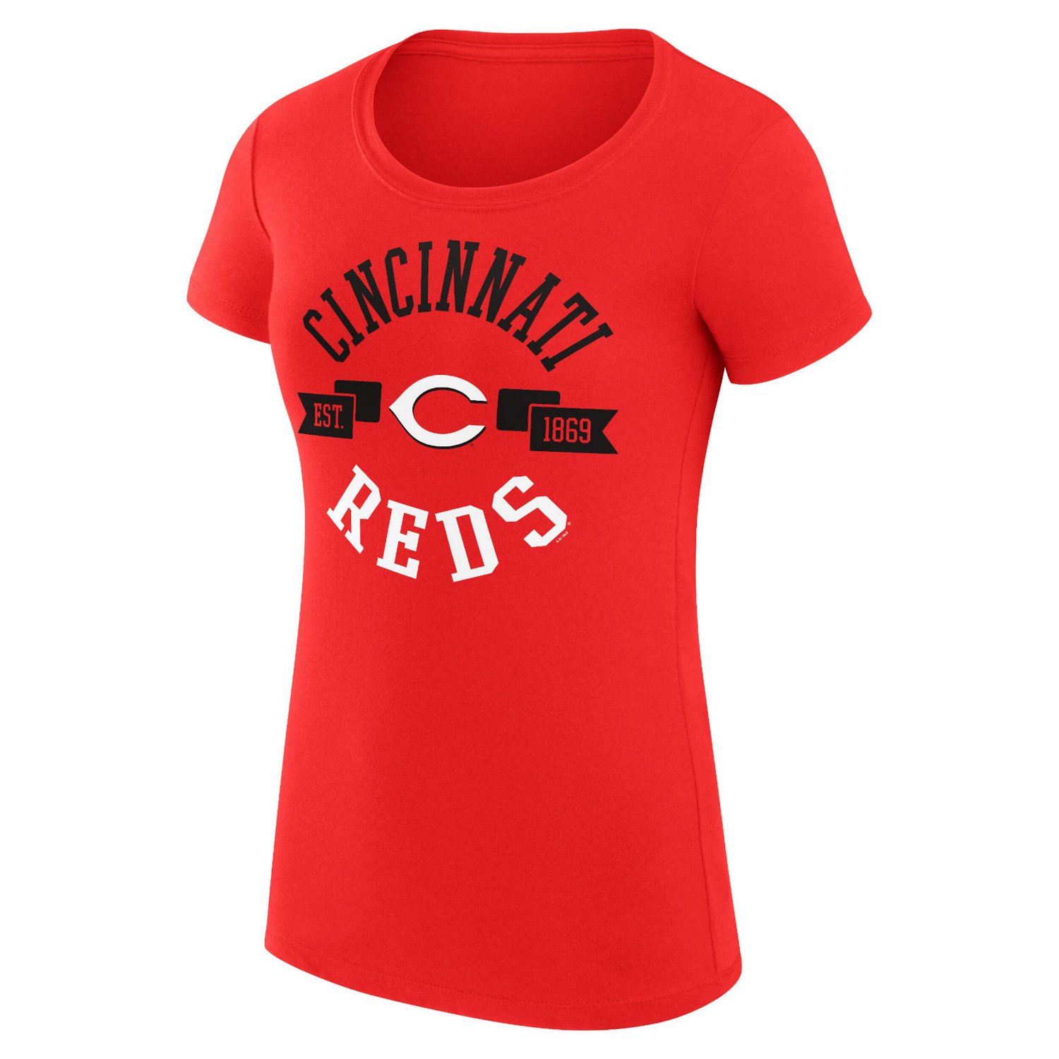 G-III 4Her by Carl Banks Cincinnati s Super-Slim Fit Lightweight City Graphic T-Shirt - view number 2