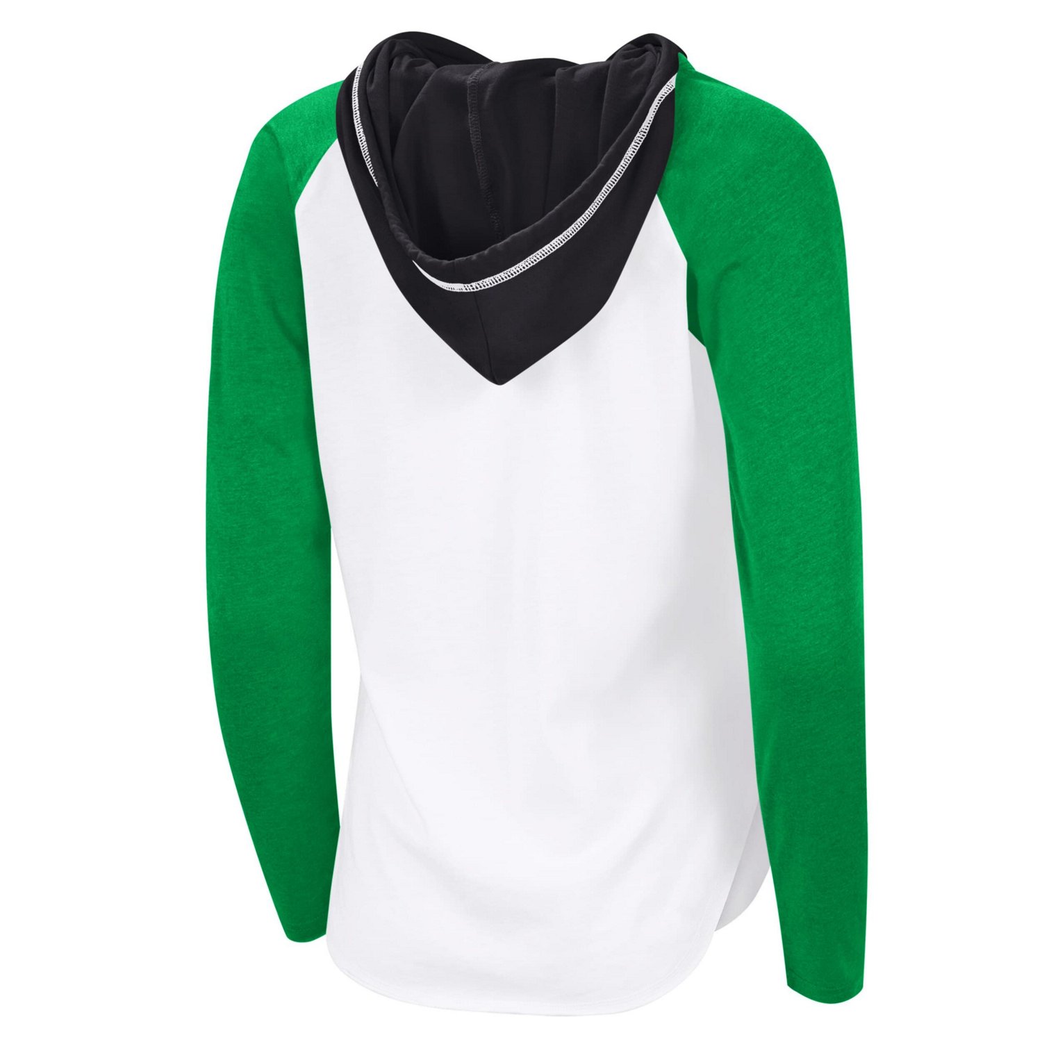 G-III 4Her by Carl Banks Dallas Stars VIP Raglan Long Sleeve Hoodie T-Shirt - view number 3