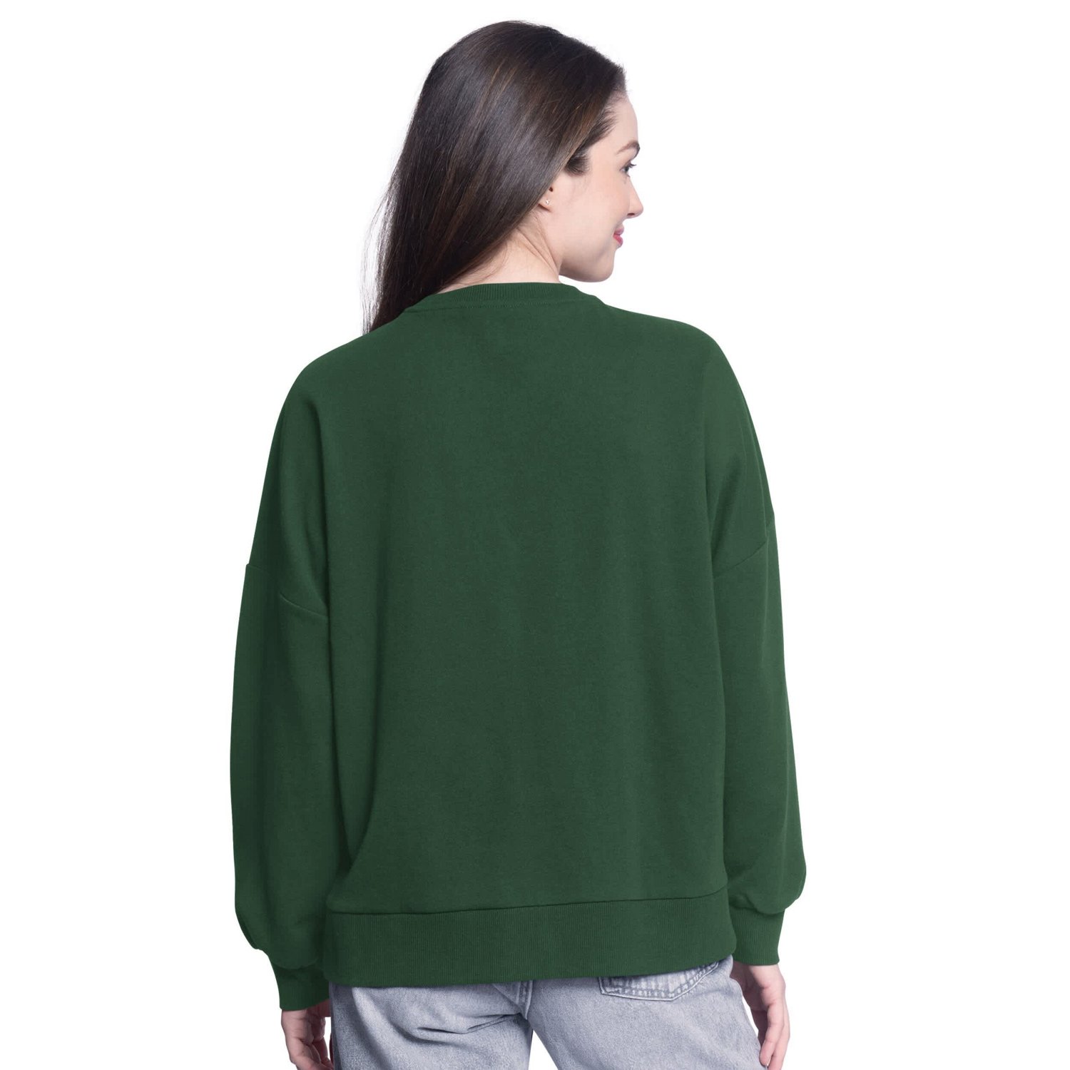 G-III 4Her by Carl Banks Hunter Milwaukee Bucks Athletic Pullover Sweatshirt - view number 2