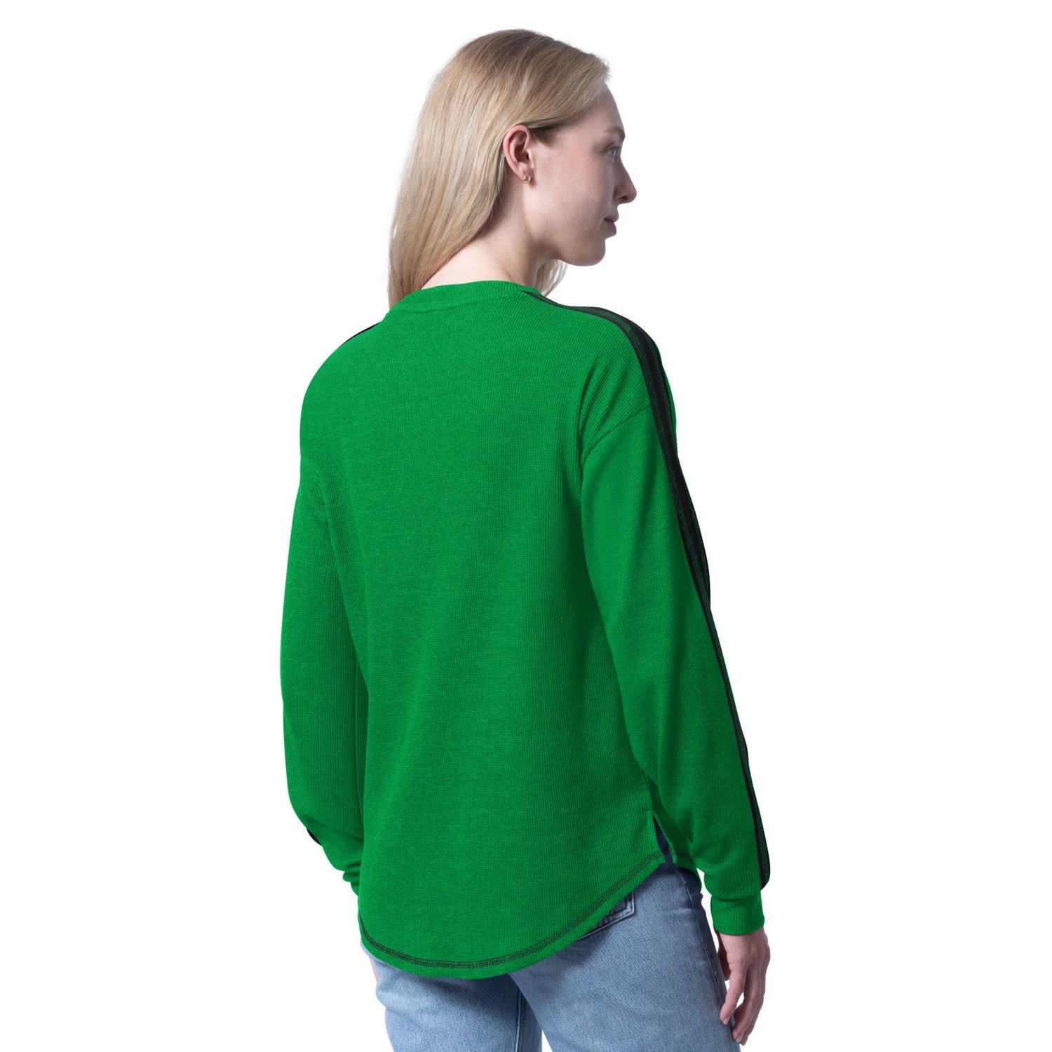 G-III 4Her by Carl Banks Kelly Boston Celtics Advantage Tri-Blend Long Sleeve T-Shirt - view number 2