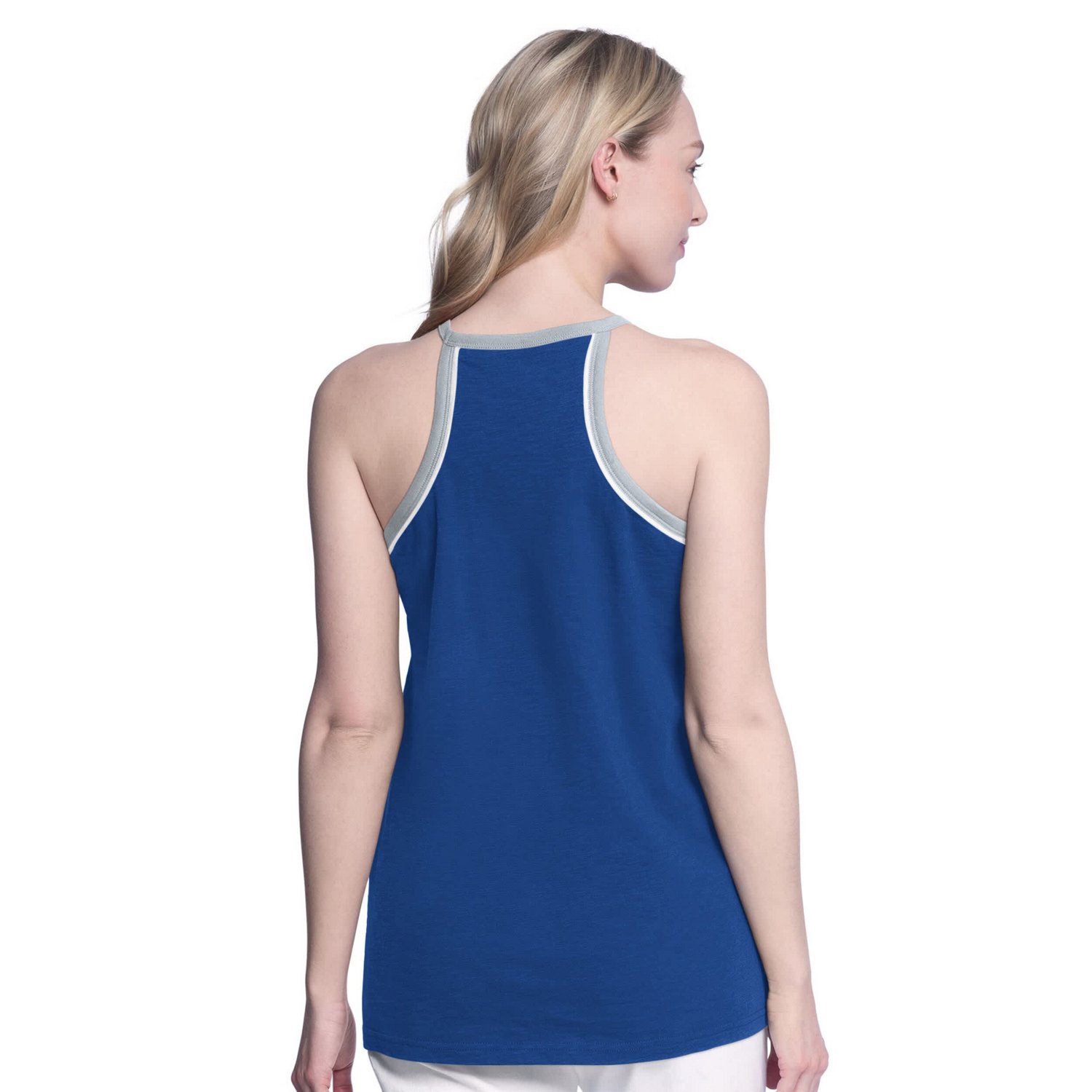 G-III 4Her by Carl Banks Los Angeles Dodgers Curveball Racerback Tank Top