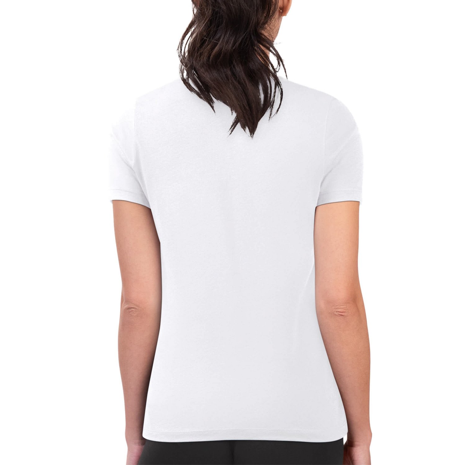 G-III 4Her by Carl Banks Los Angeles Dodgers Super-Slim Fit Lightweight Flowers Graphic T-Shirt - view number 2