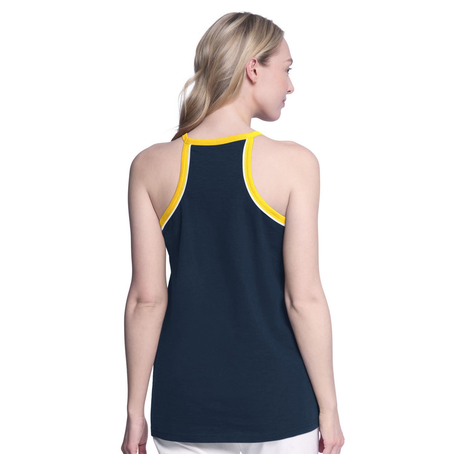 G-III 4Her by Carl Banks Milwaukee Brewers Curveball Racerback Tank Top - view number 2