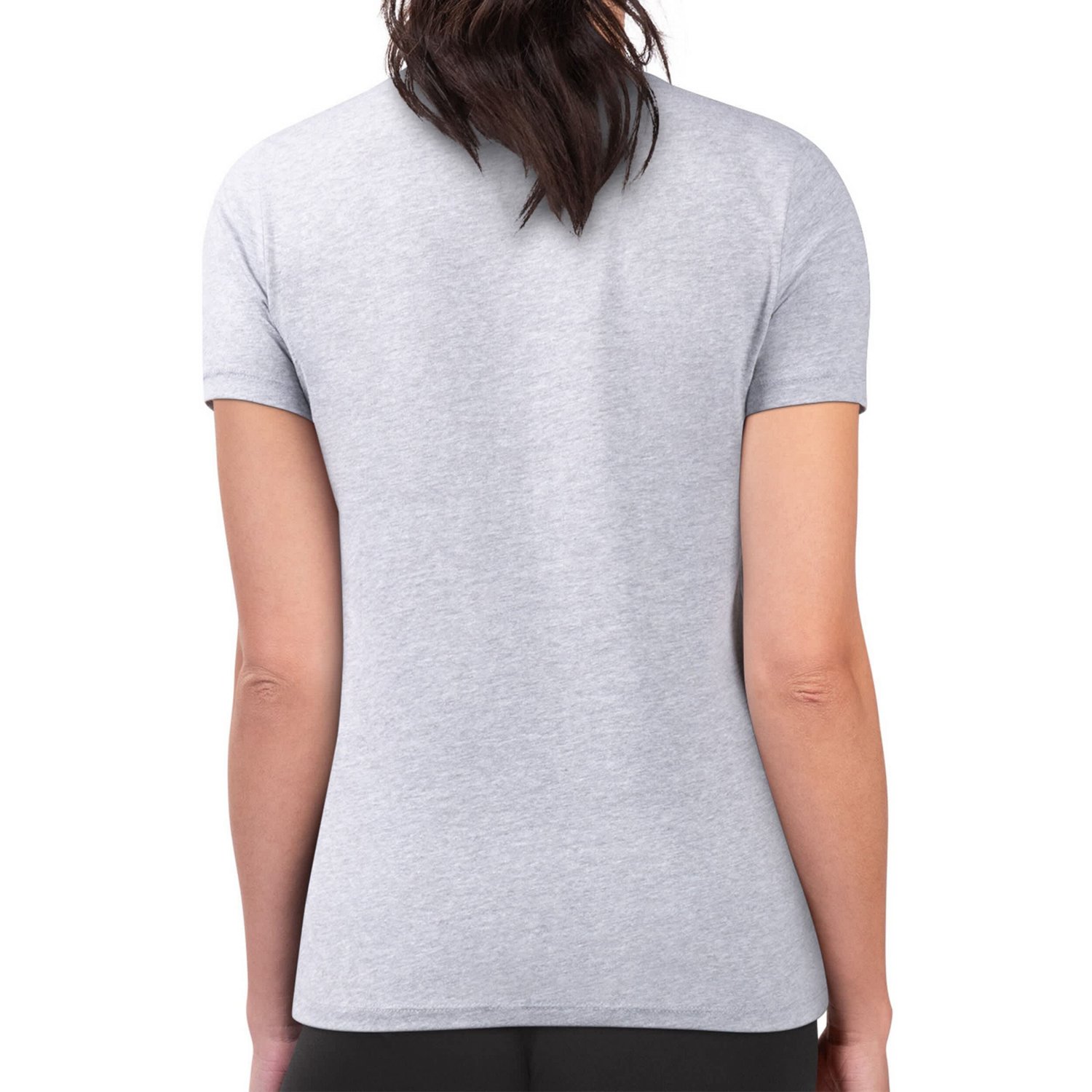 G-III 4Her by Carl Banks Milwaukee Brewers Super-Slim Fit Lightweight Shadow Logo Graphic T-Shirt - view number 2