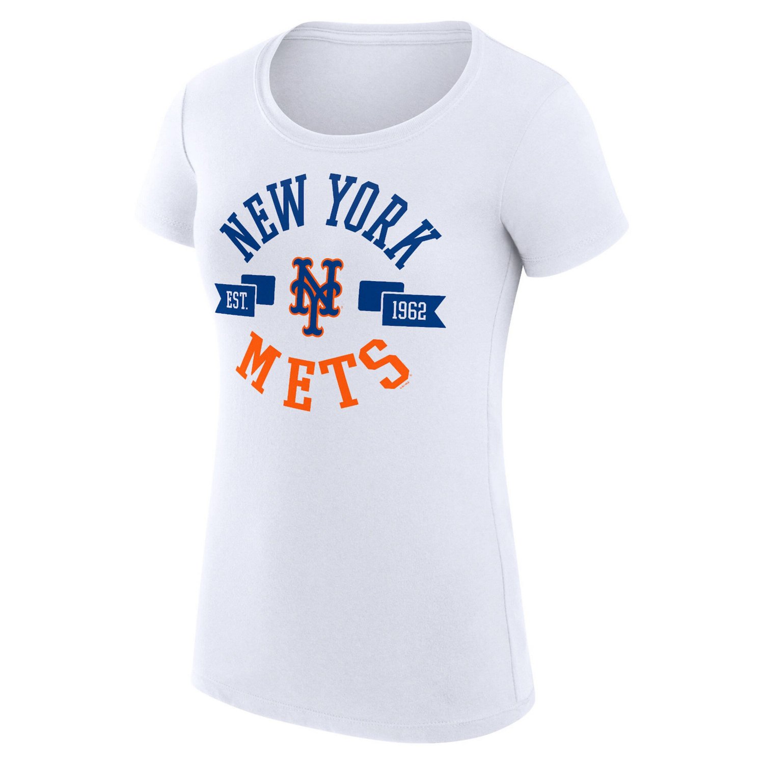 G-III 4Her by Carl Banks New York Mets Super-Slim Fit Lightweight City Graphic T-Shirt - view number 2