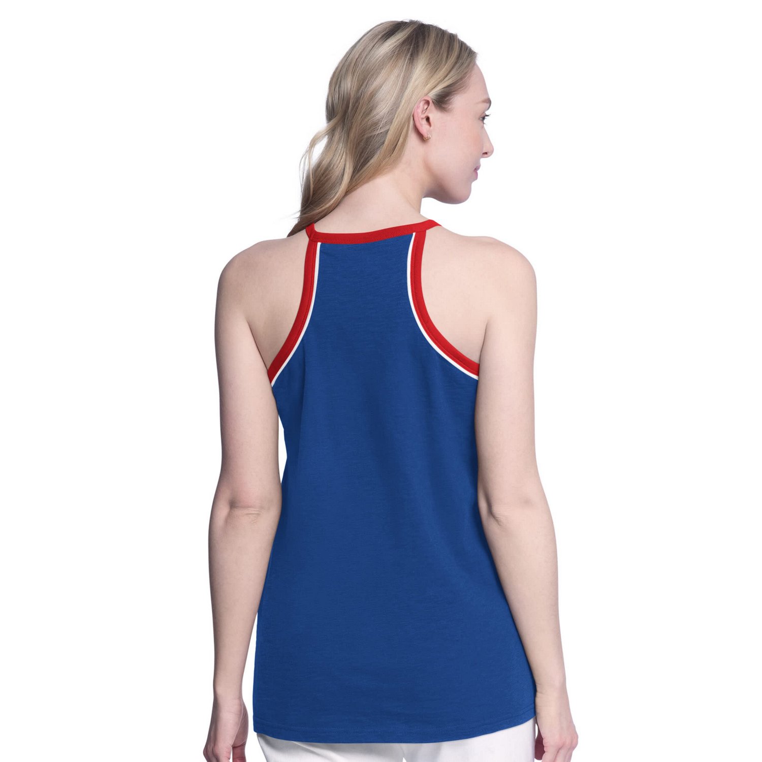 G-III 4Her by Carl Banks New York Rangers Curveball Racerback Tank Top - view number 2