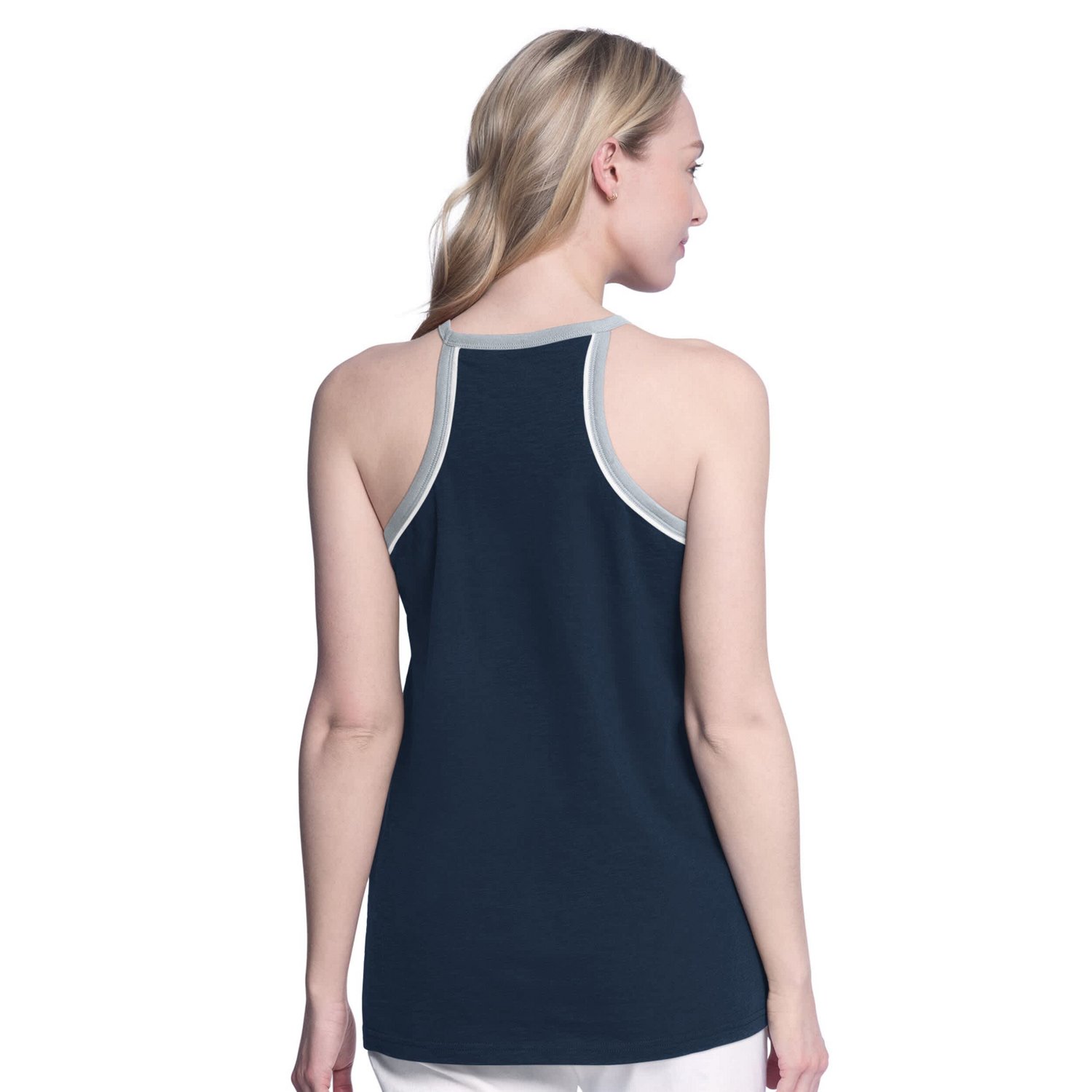 G-III 4Her by Carl Banks New York Yankees Curveball Racerback Tank Top - view number 2