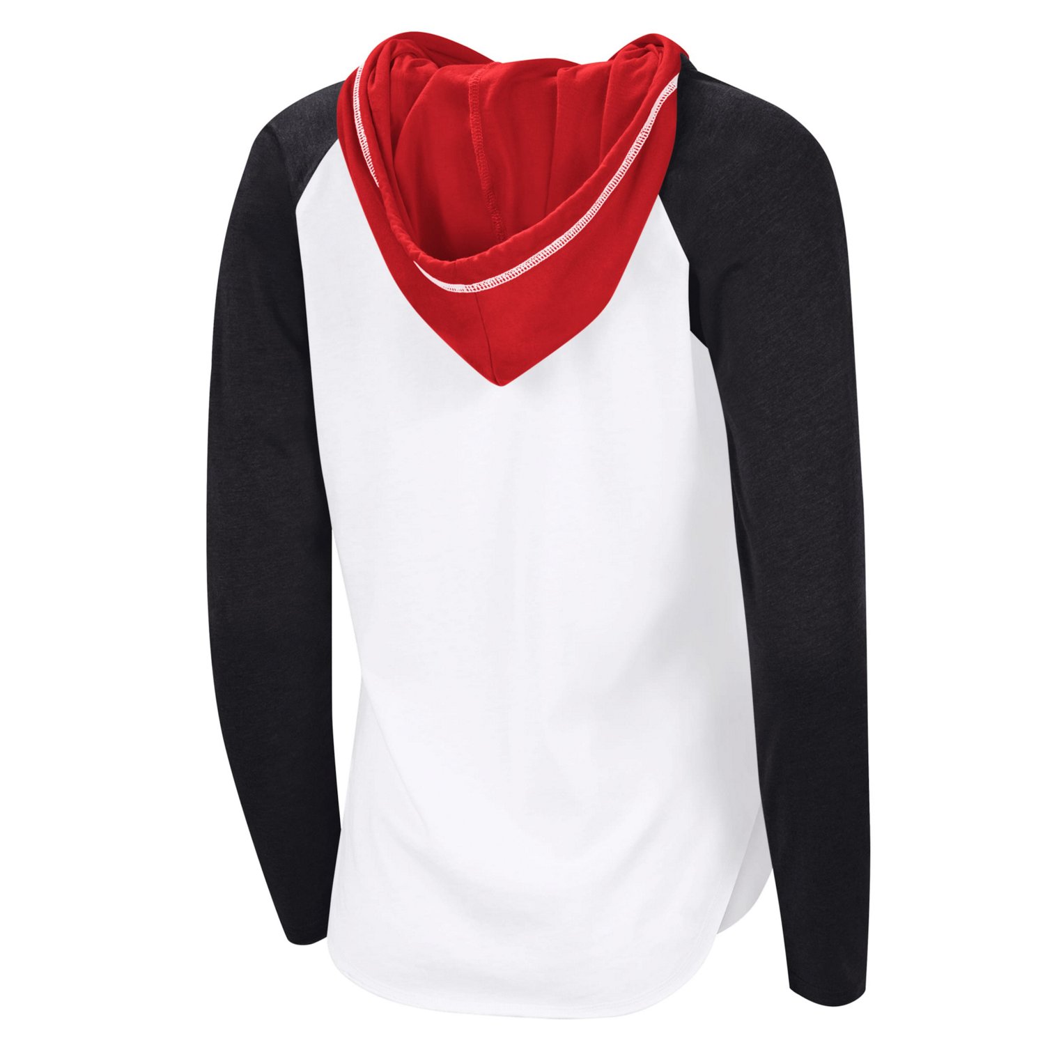 G-III 4Her by Carl Banks Ottawa Senators VIP Raglan Long Sleeve Hoodie T-Shirt                                                   - view number 3
