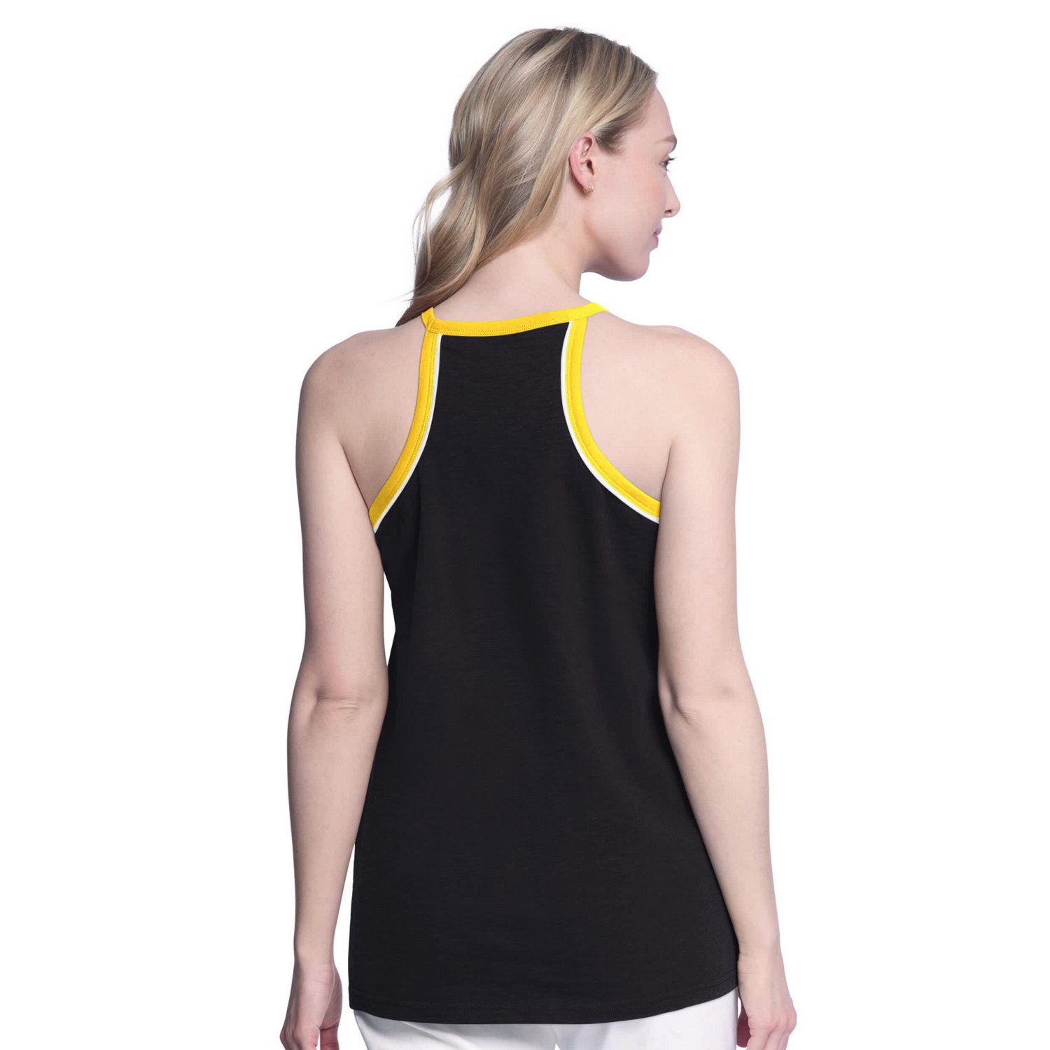G-III 4Her by Carl Banks Pittsburgh Pirates Curveball Racerback Tank Top - view number 2