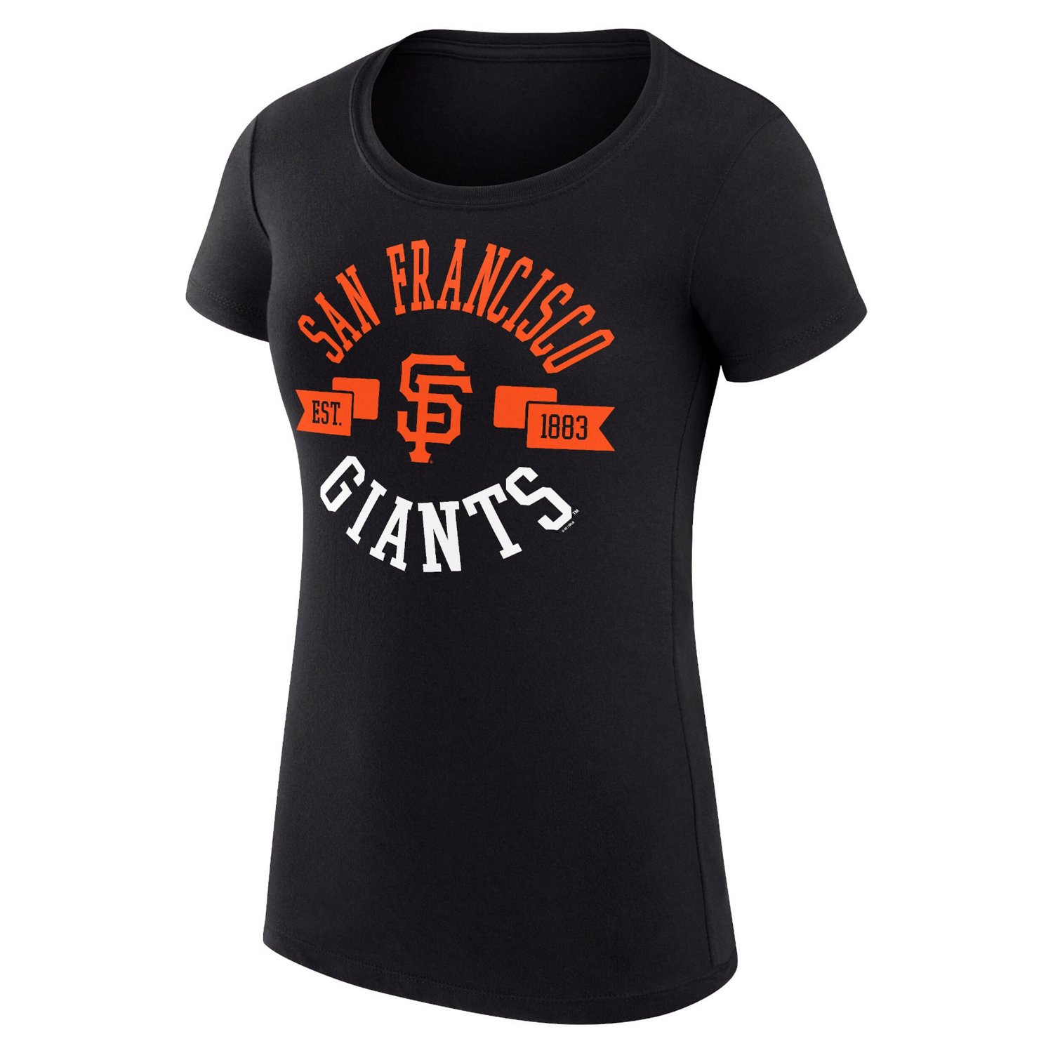 G-III 4Her by Carl Banks San Francisco Giants Super-Slim Fit Lightweight City Graphic T-Shirt - view number 2