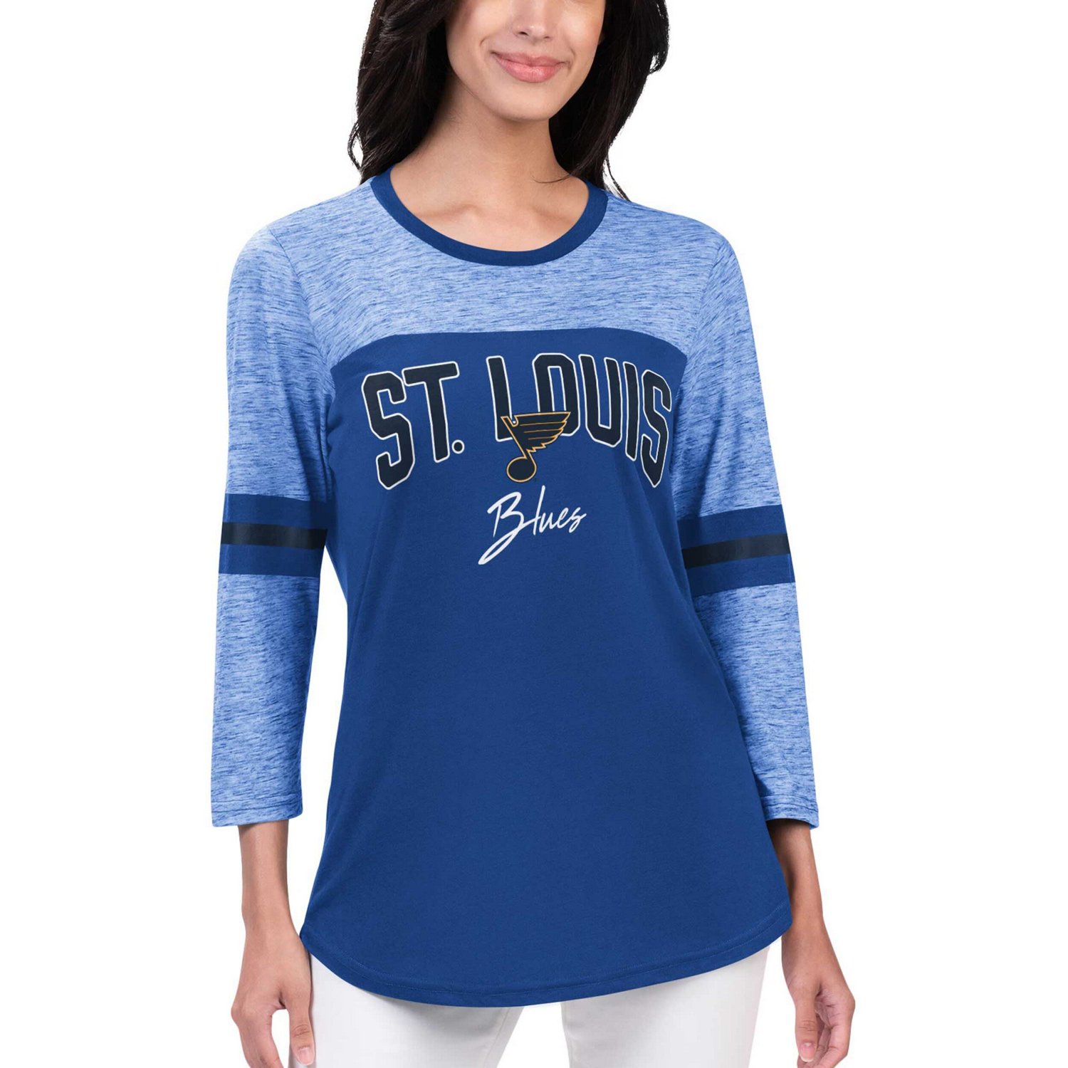 G-III 4Her by Carl Banks St Louis s Play The Game 3 4-Sleeve T-Shirt