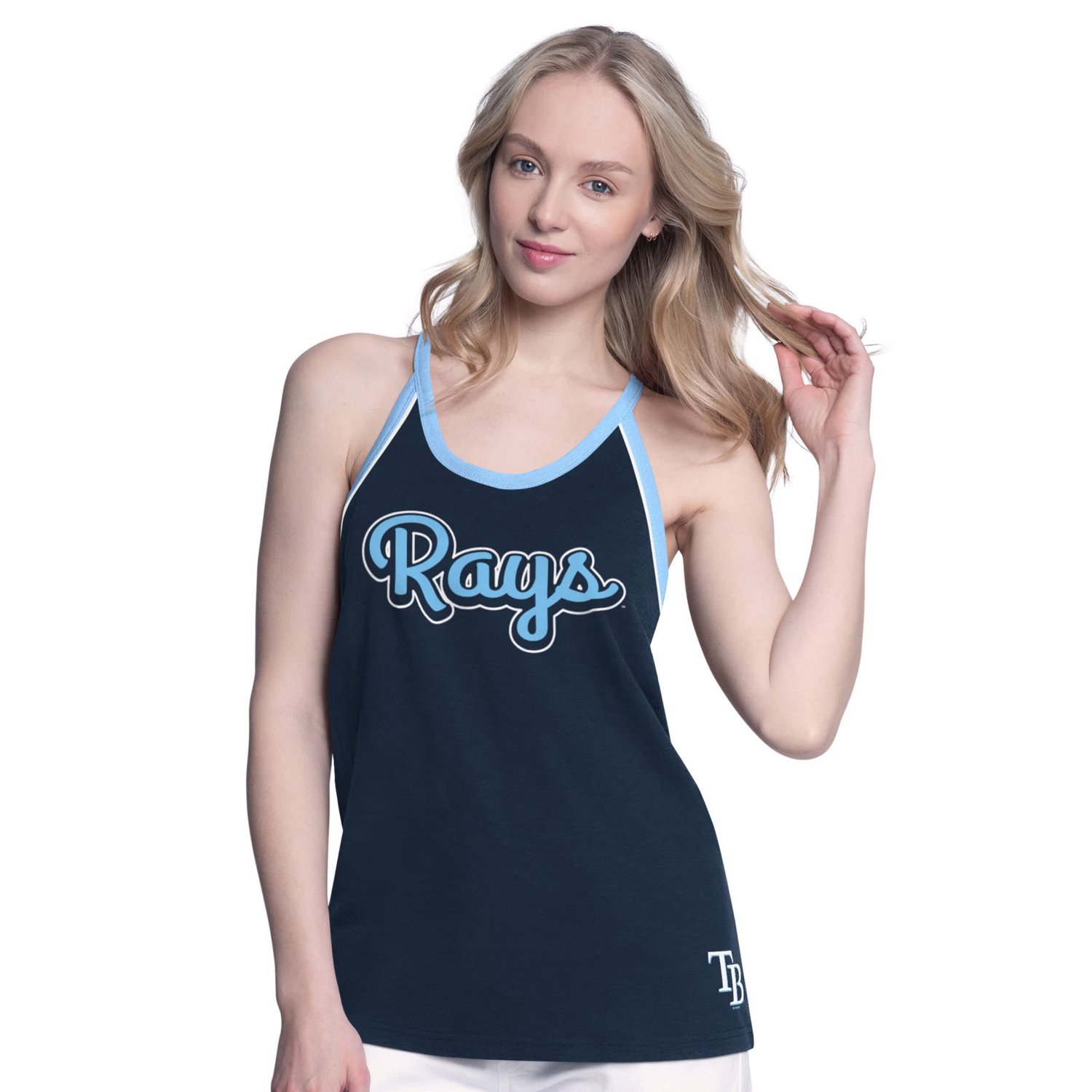 G-III 4Her by Carl Banks Tampa Bay Rays Curveball Racerback Tank Top