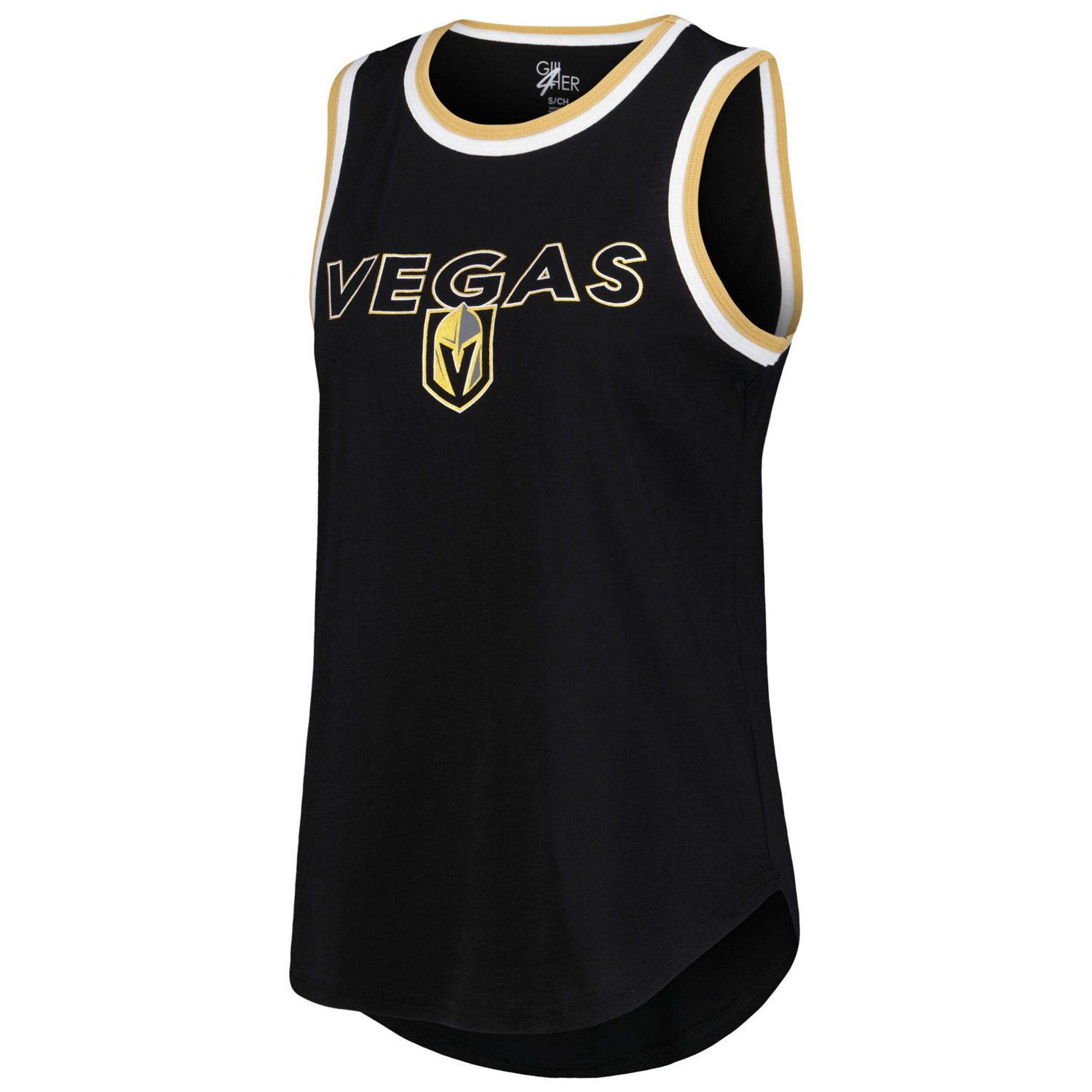 G-III 4Her by Carl Banks Vegas Golden Knights Strategy Tank Top - view number 2