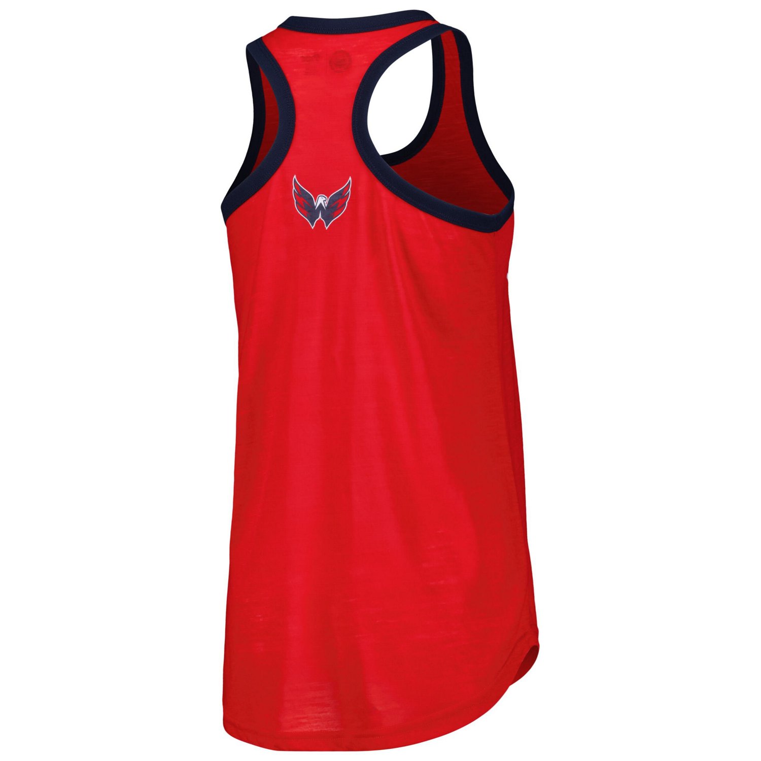 G-III 4Her by Carl Banks Washington Capitals First Base Racerback Scoop Neck Tank Top - view number 2