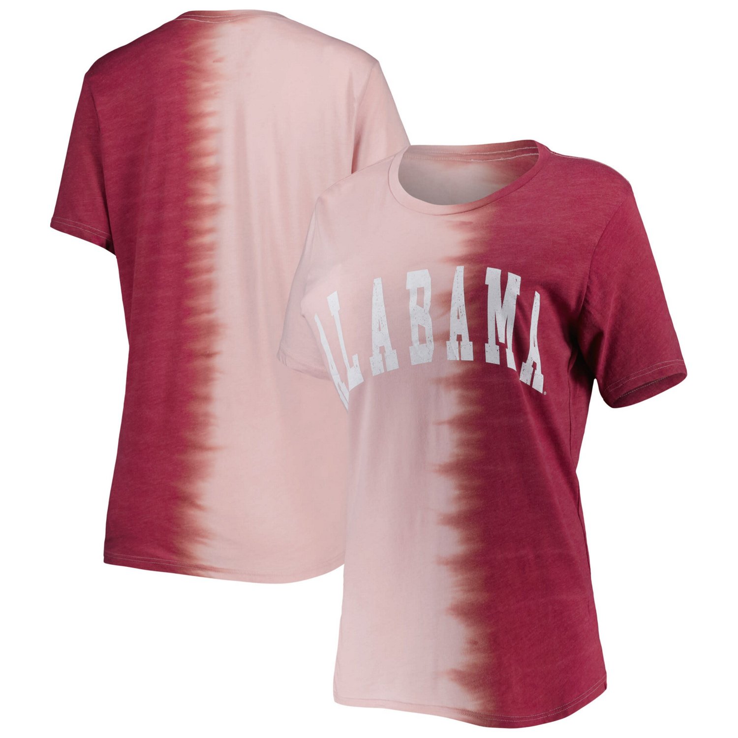 Gameday Couture Alabama Tide Find Your Groove Split-Dye T-Shirt - view number 1