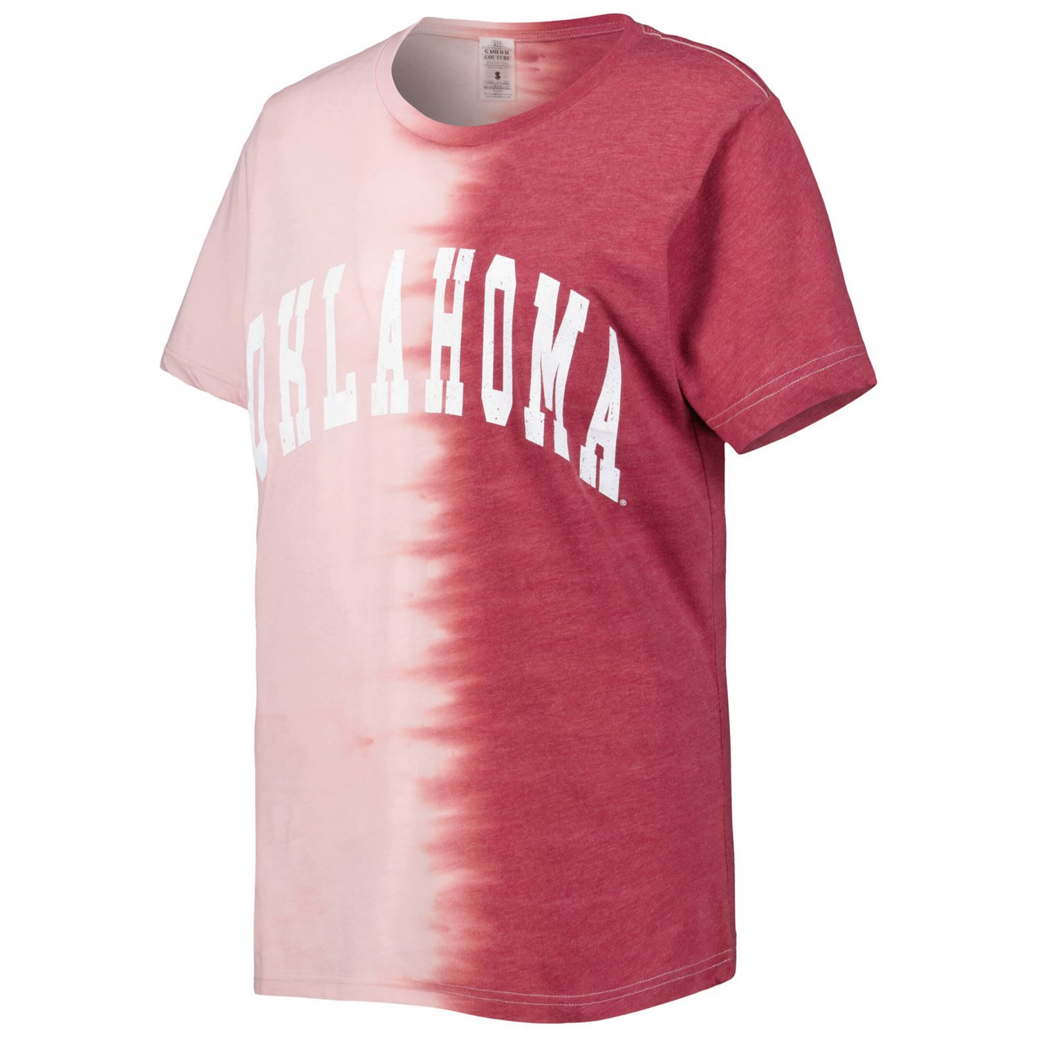 Gameday Couture Oklahoma Sooners Find Your Groove Split-Dye T-Shirt - view number 2