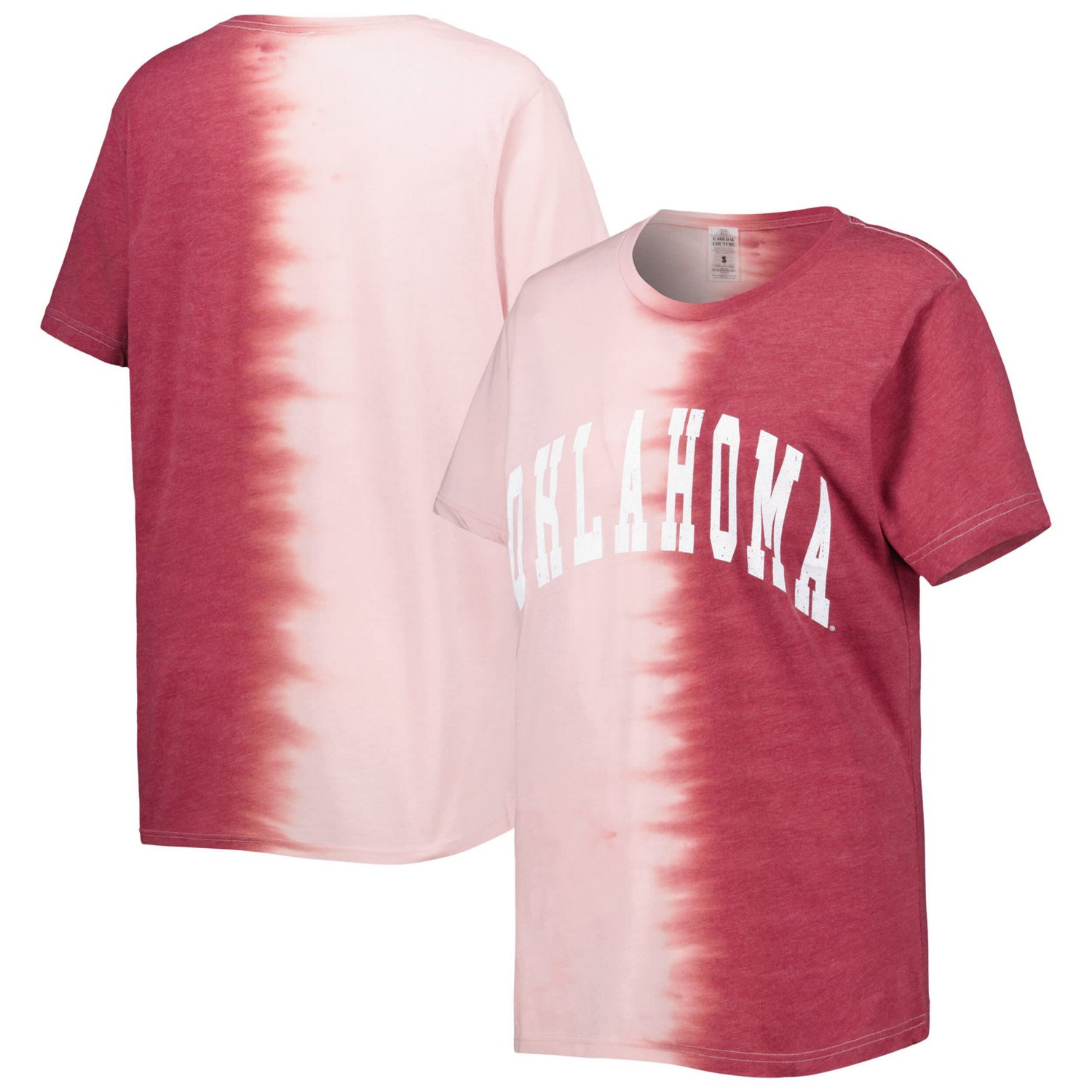 Gameday Couture Oklahoma Sooners Find Your Groove Split-Dye T-Shirt - view number 1
