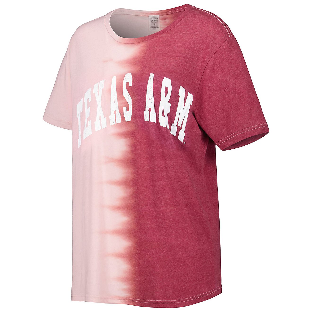 Gameday Couture Texas AM Aggies Find Your Groove Split-Dye T-Shirt                                                               - view number 2