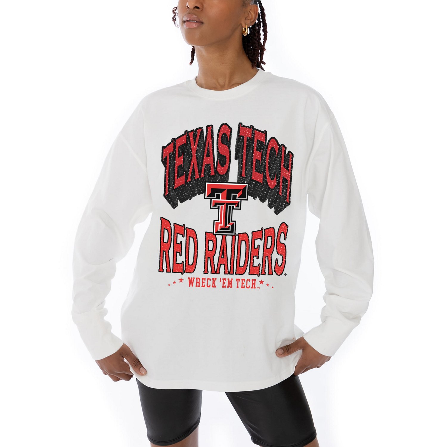 Gameday Couture Texas Tech Red Raiders Midweight Oversized Long Sleeve T-Shirt
