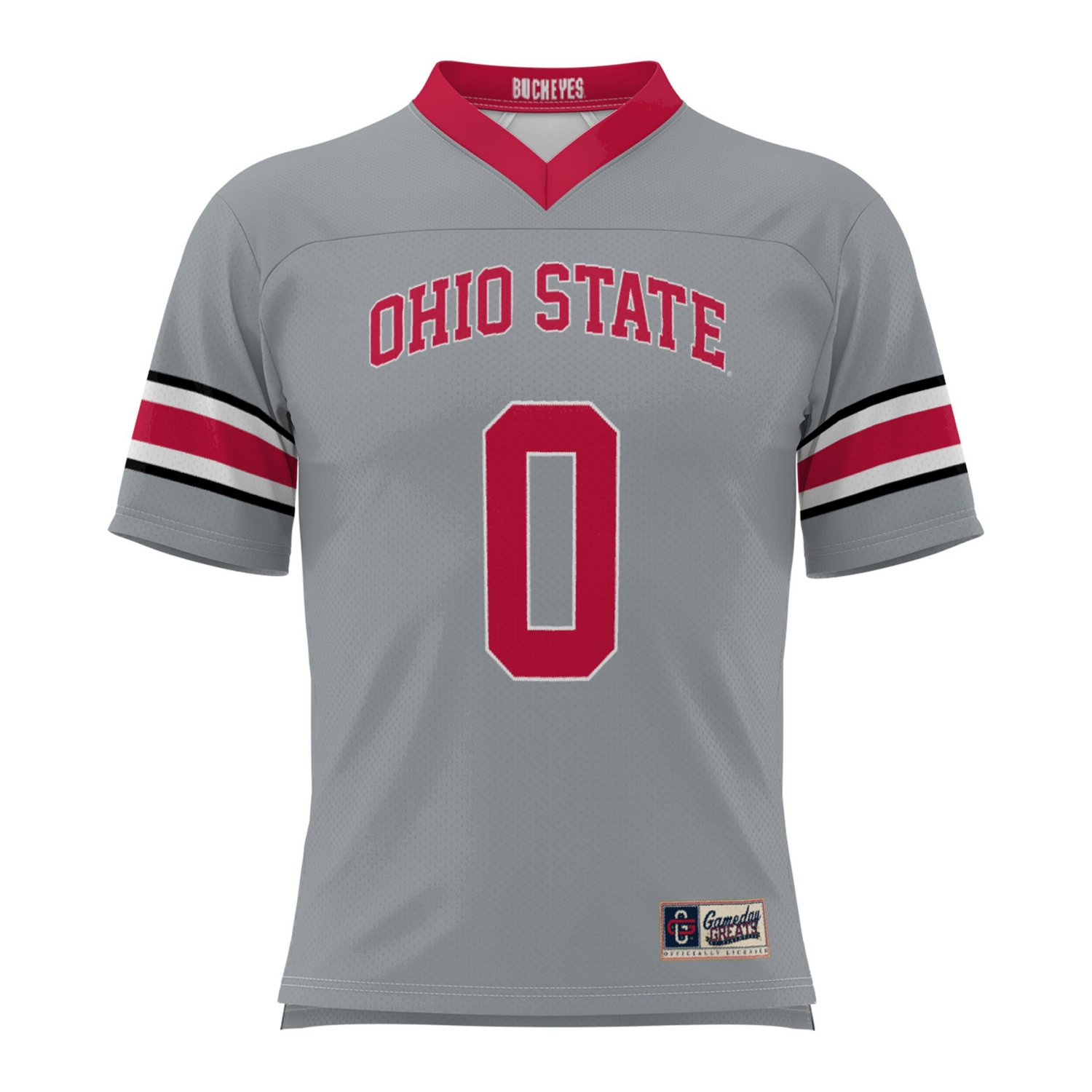 GameDay Greats 0 Ohio State Buckeyes Lightweight Lacrosse Jersey - view number 2