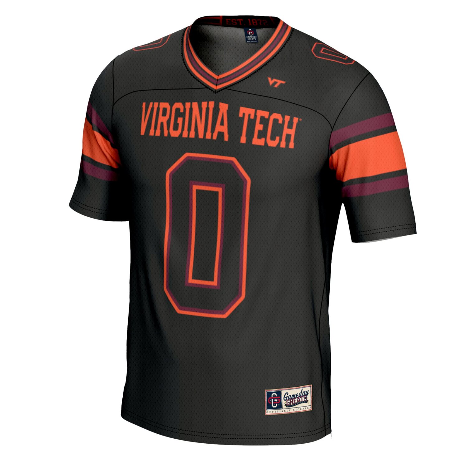 GameDay Greats 0 Virginia Tech Hokies Football Jersey - view number 2