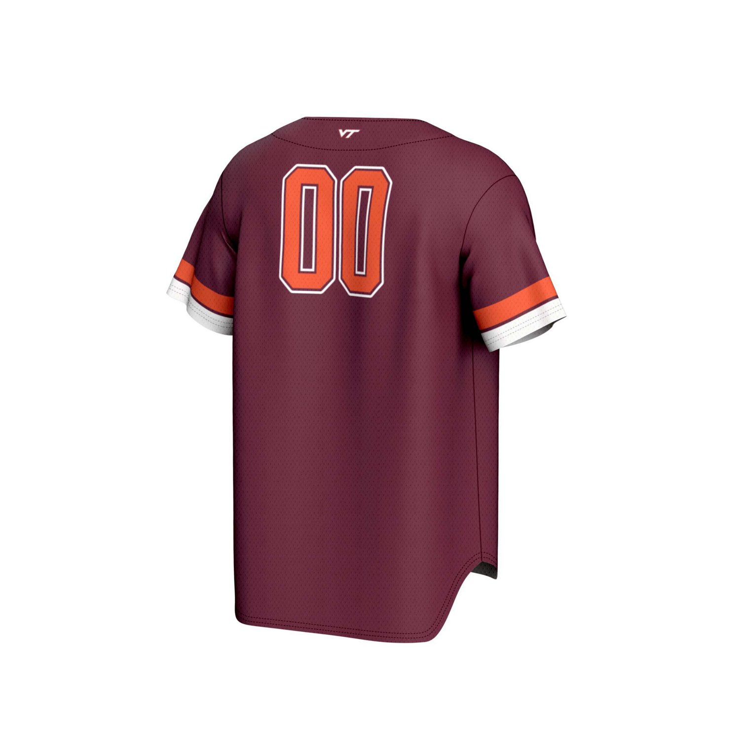 GameDay Greats 00 Virginia Tech Hokies Lightweight Collegiate Baseball Fashion Jersey - view number 3