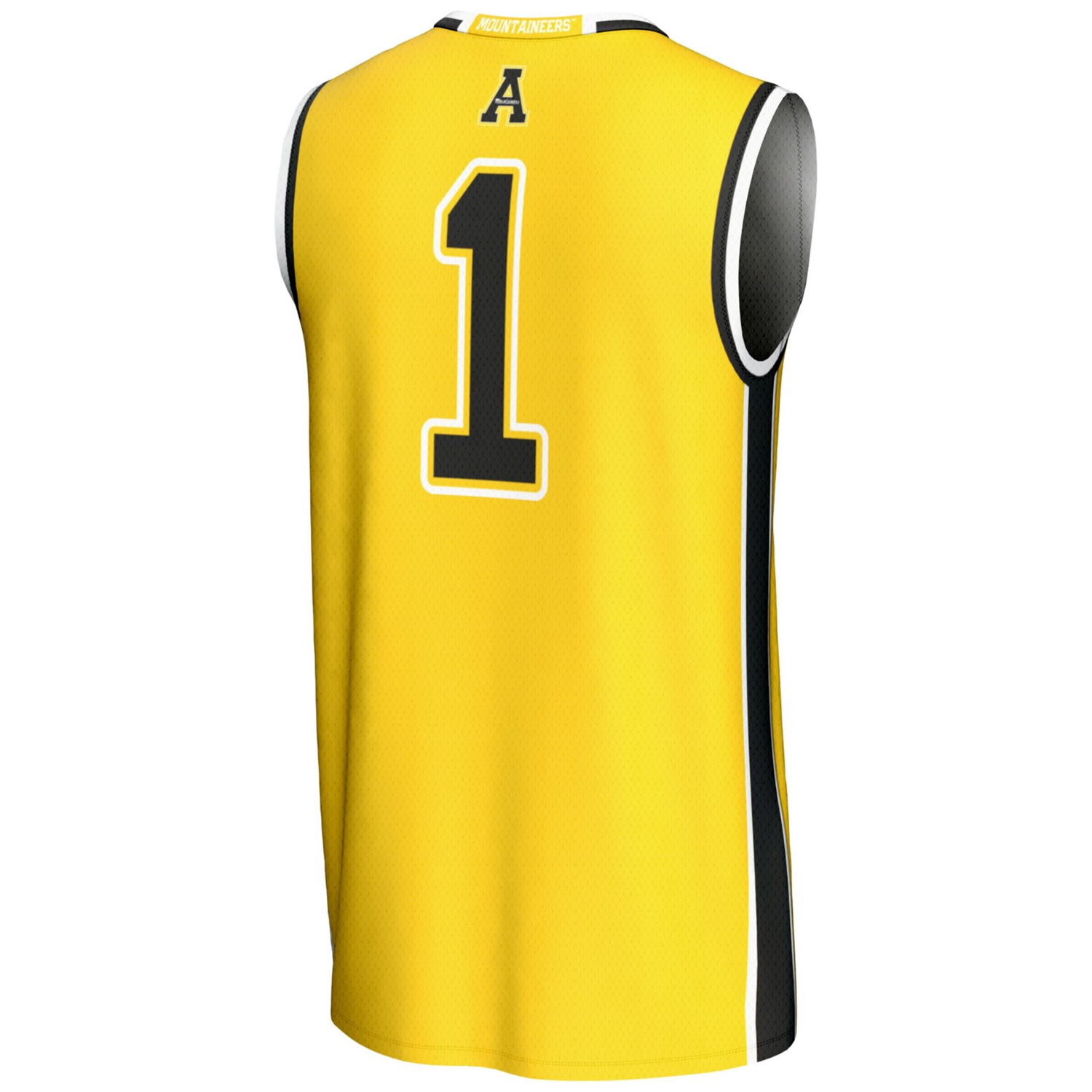 GameDay Greats 1 Appalachian State Mountaineers Lightweight Basketball Jersey - view number 3