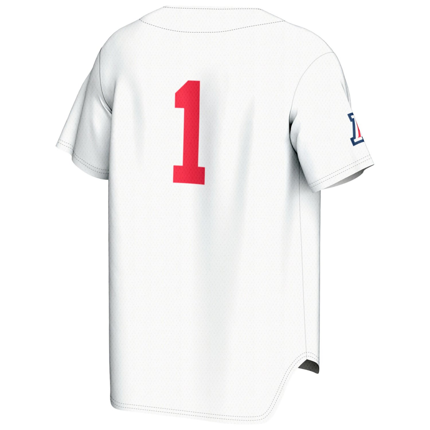 GameDay Greats 1 Arizona Wildcats Lightweight Baseball Fashion Jersey - view number 3