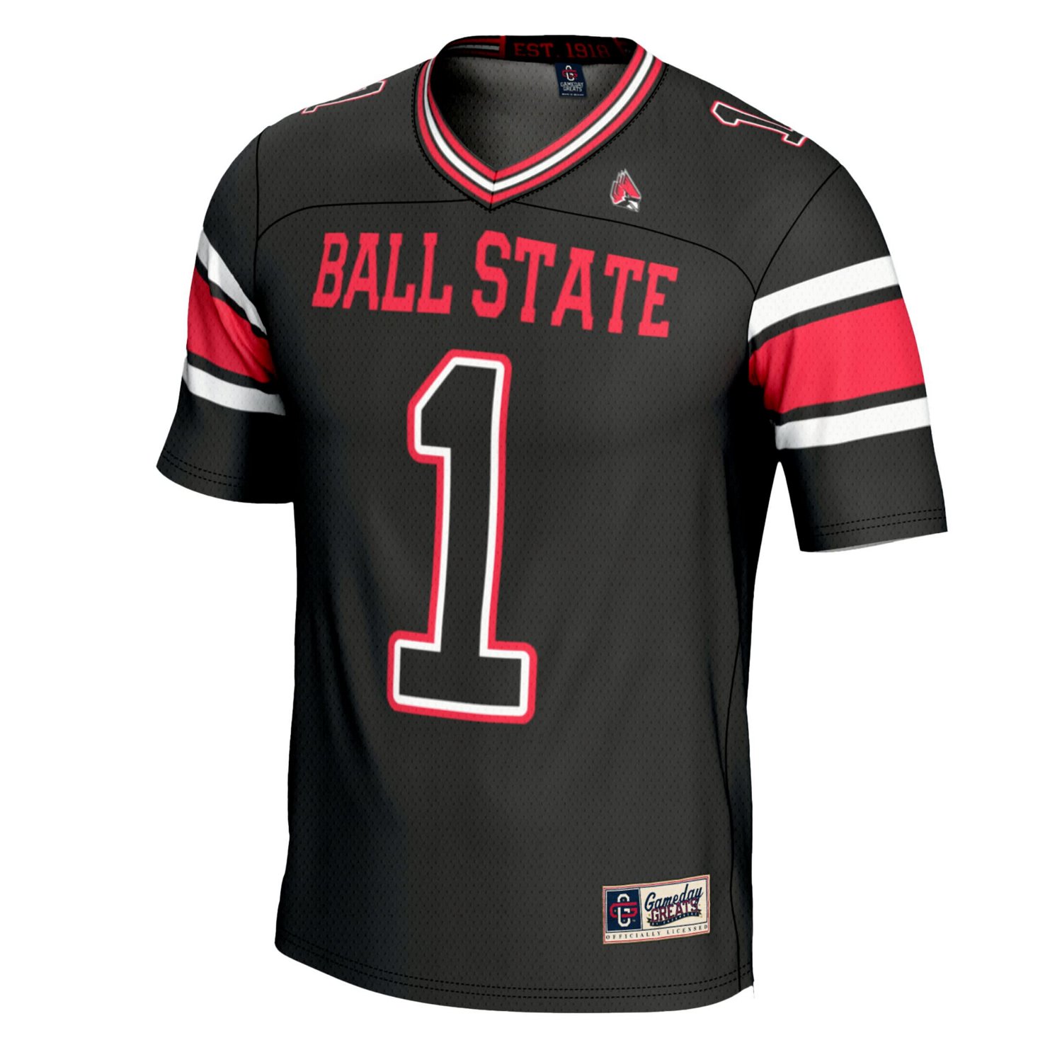 GameDay Greats 1 Ball State Cardinals Football Jersey - view number 2