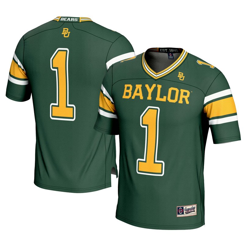 Gameday Greats 1 Baylor Bears Football Jersey-image