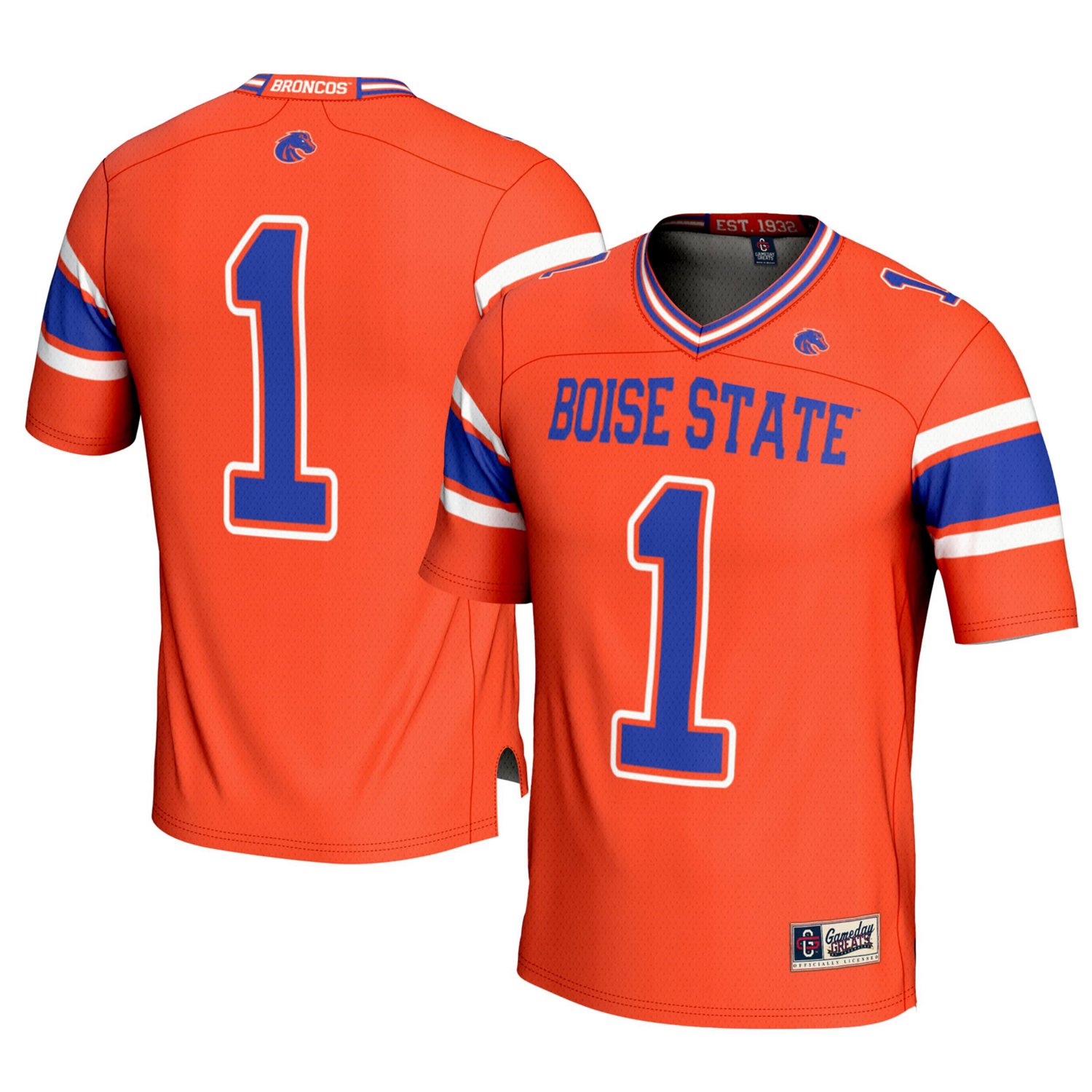 GameDay Greats 1 Boise State Broncos Football Jersey - view number 1