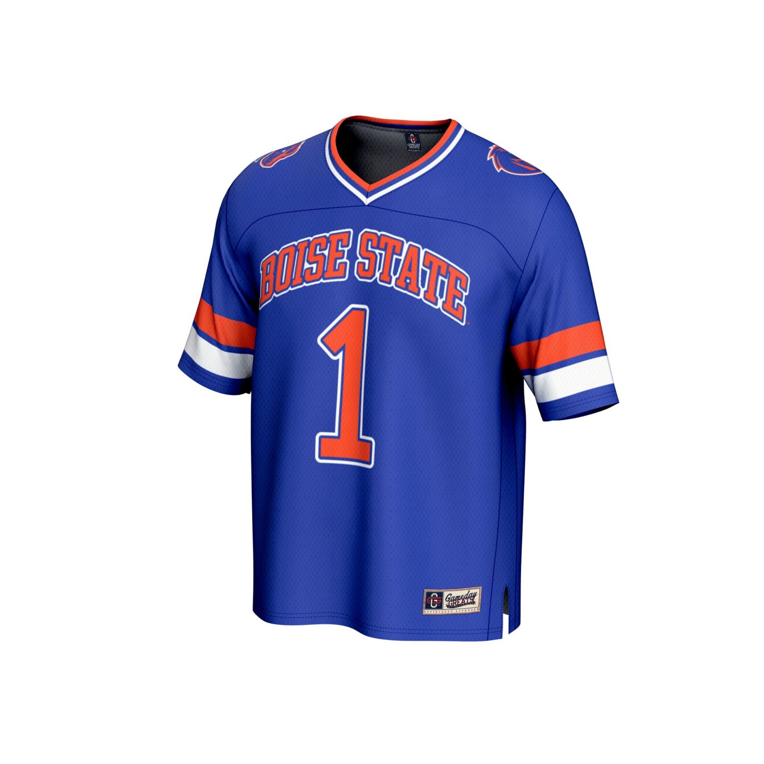 GameDay Greats 1 Boise State Broncos Lightweight Collegiate Football Fashion Jersey - view number 2