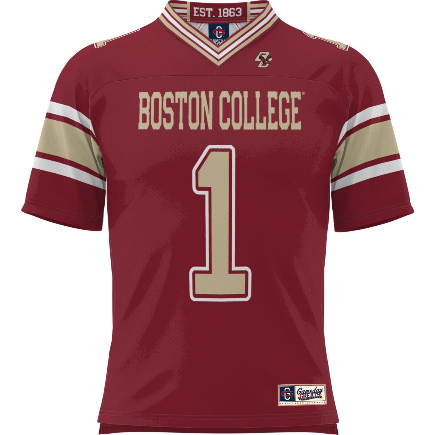 GameDay Greats 1 Boston College Eagles Football Jersey - view number 2