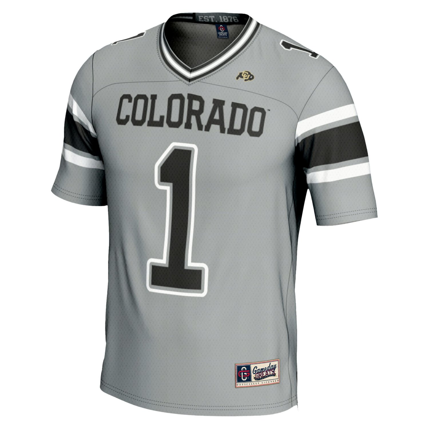 GameDay Greats 1 Colorado Buffaloes Endzone Football Jersey - view number 2