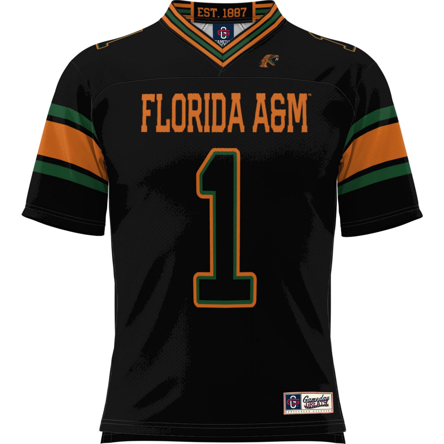 GameDay Greats 1 Florida AM Rattlers Football Jersey