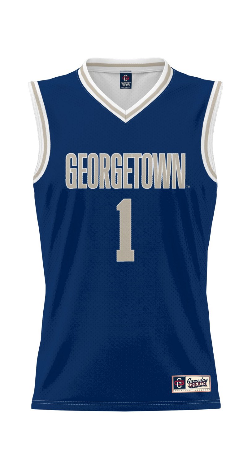 GameDay Greats 1 Georgetown Hoyas Lightweight Basketball Jersey - view number 2
