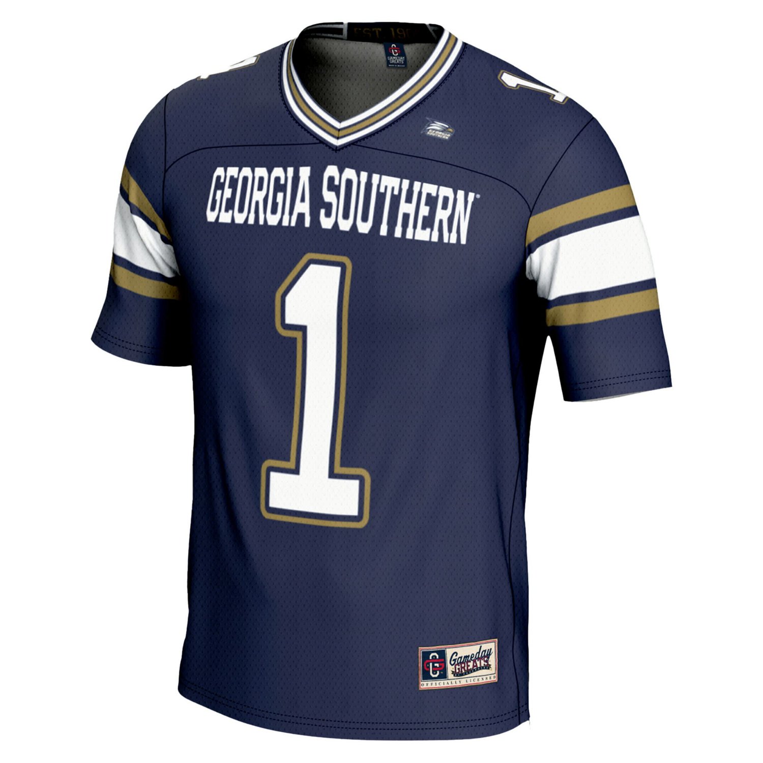 GameDay Greats 1 Georgia Southern Eagles Endzone Football Jersey - view number 2