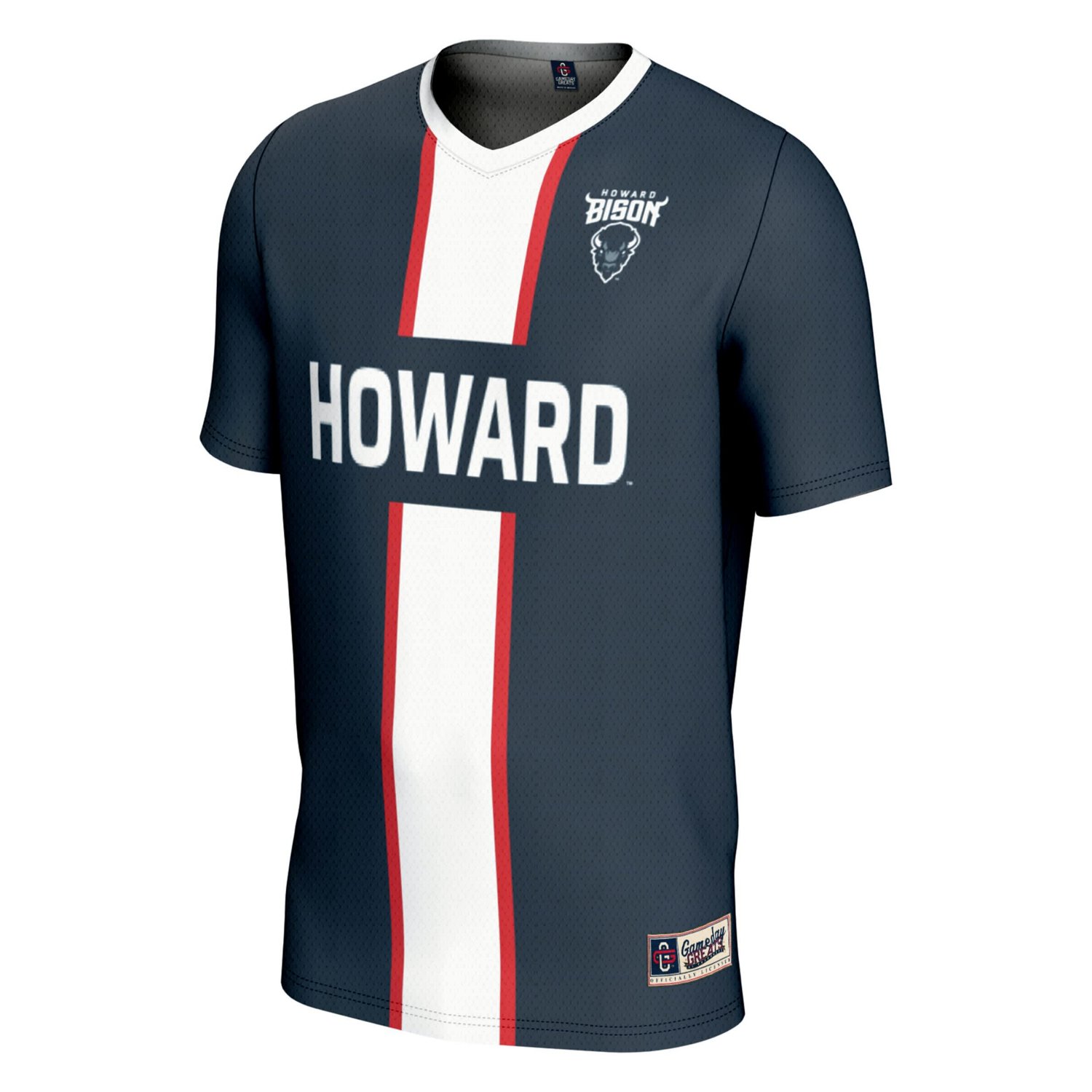 GameDay Greats 1 Howard Bison Lightweight Soccer Fashion Jersey - view number 2