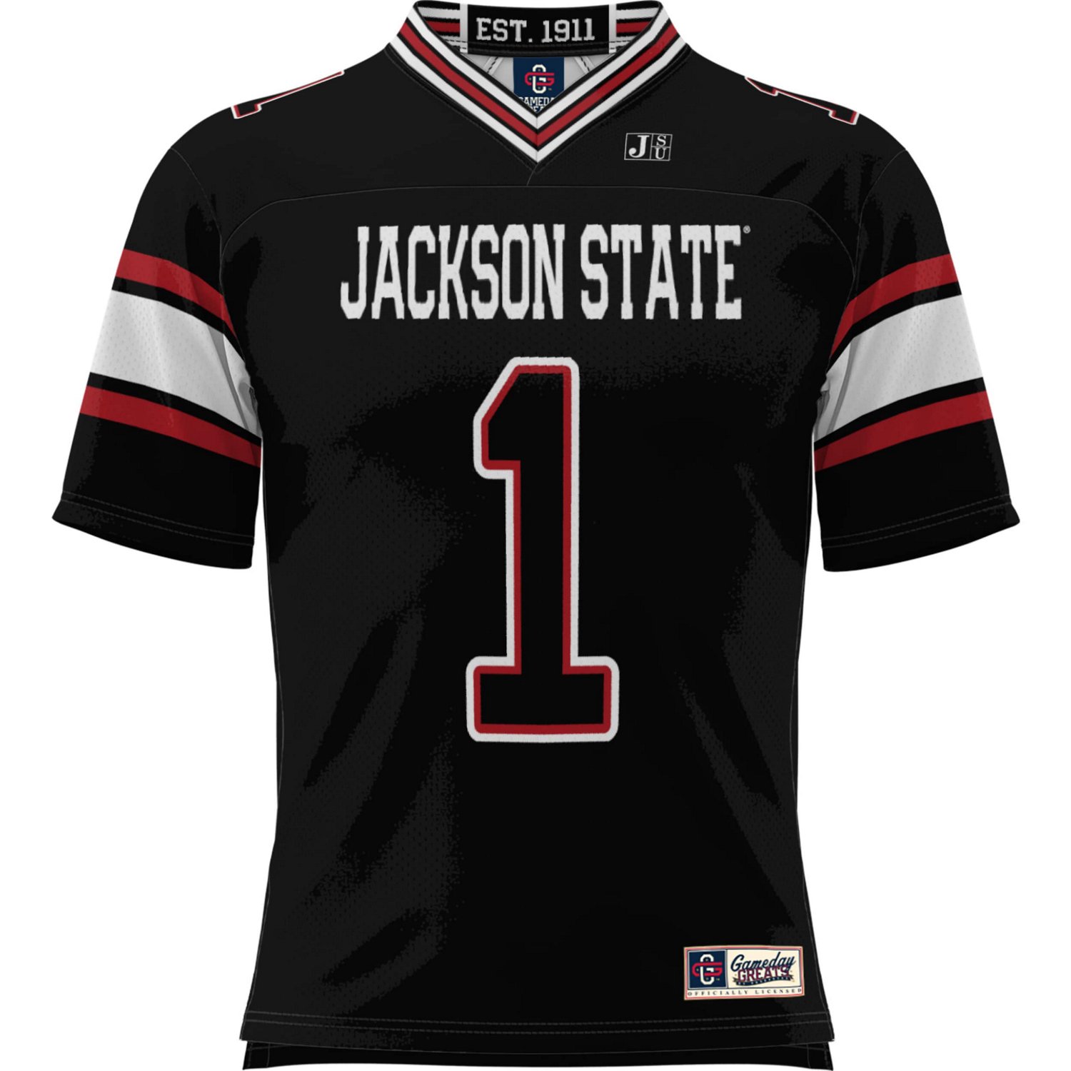 GameDay Greats 1 Jackson State Tigers Football Jersey - view number 2