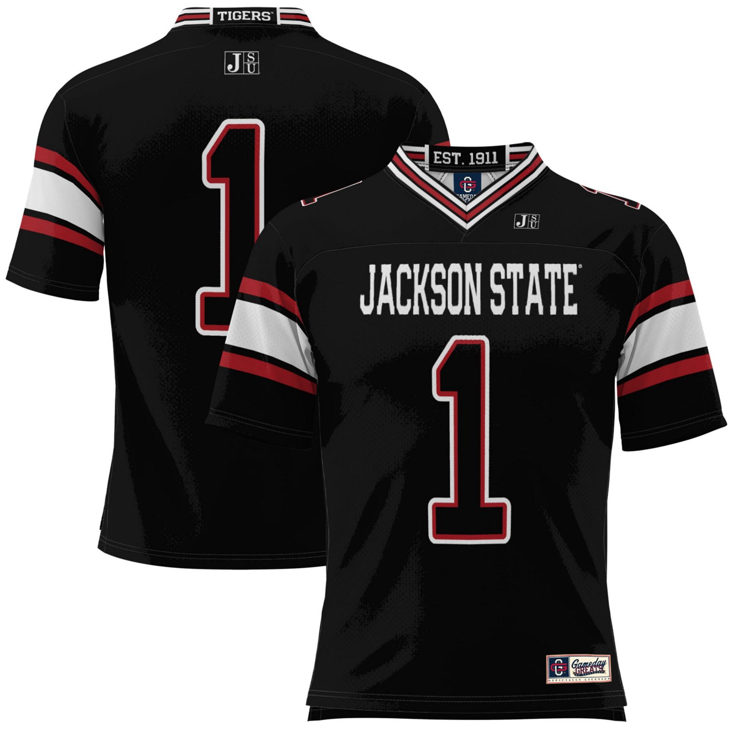 GameDay Greats 1 Jackson State Tigers Football Jersey - view number 1