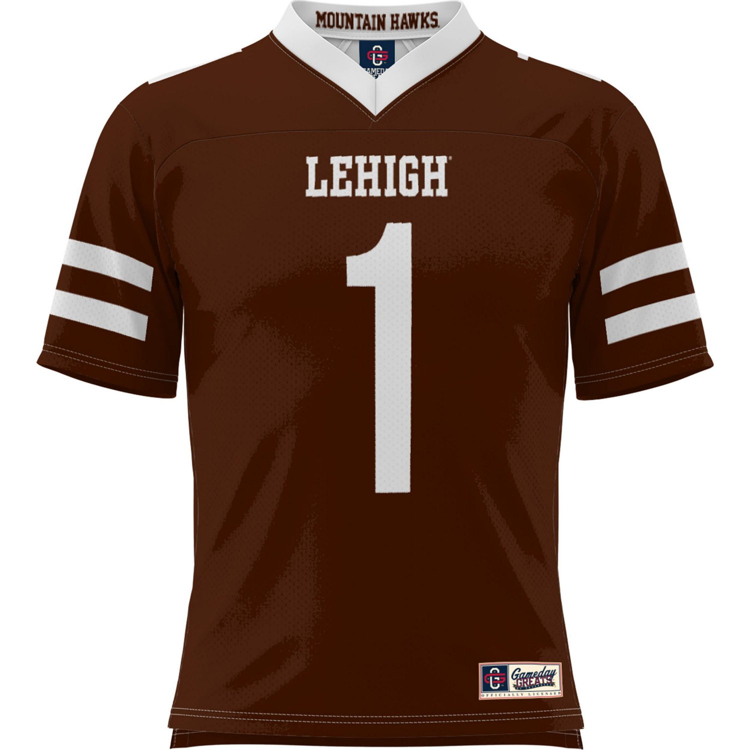 GameDay Greats 1 Lehigh Mountain Hawks Football Jersey - view number 2