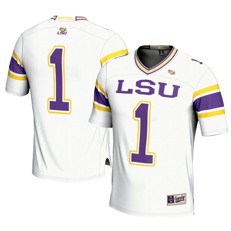 Gameday Greats 1 Lsu Tigers Football Jersey-image