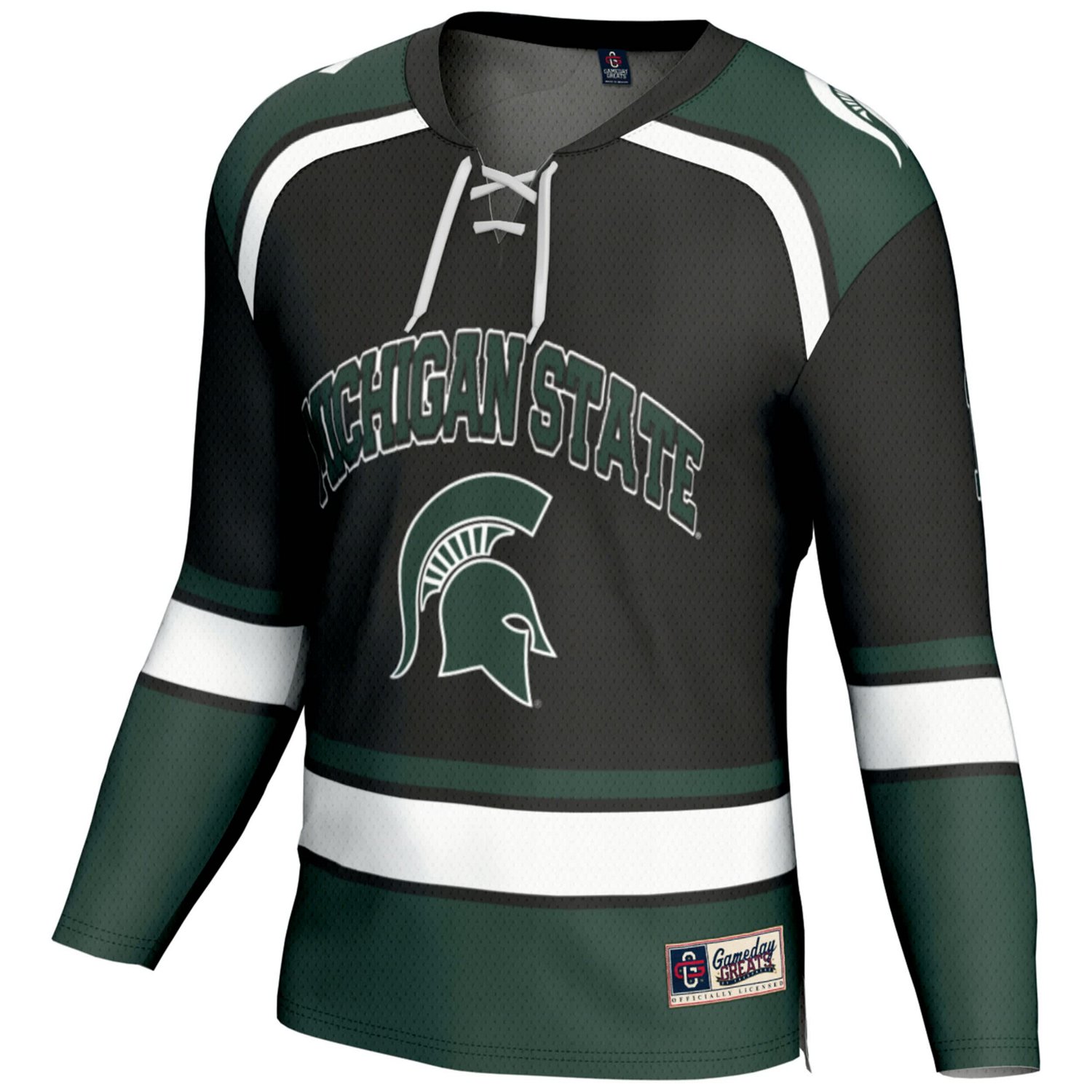 GameDay Greats 1 Michigan State Spartans Hockey Jersey