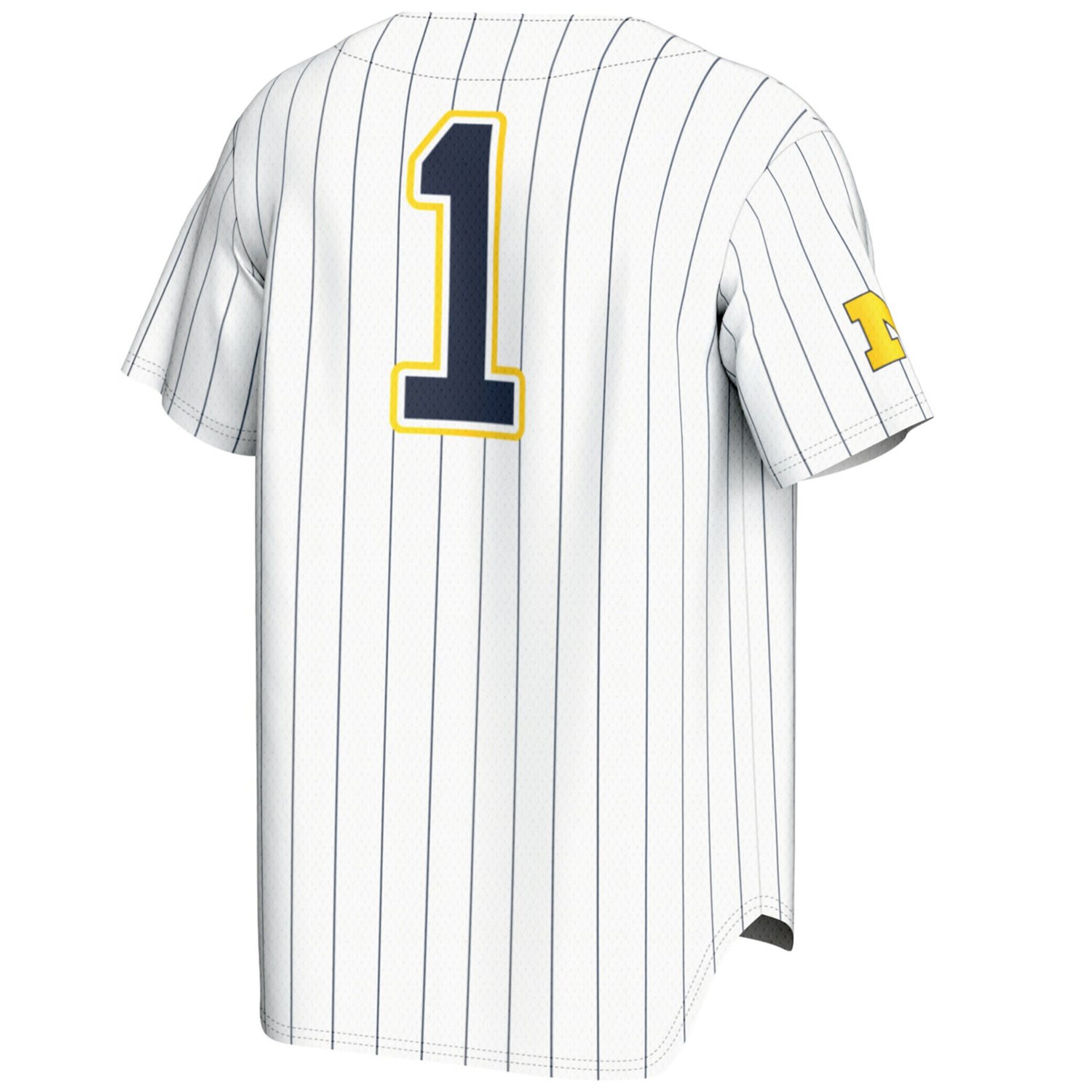 GameDay Greats 1 Michigan Wolverines Lightweight Baseball Fashion Jersey - view number 3