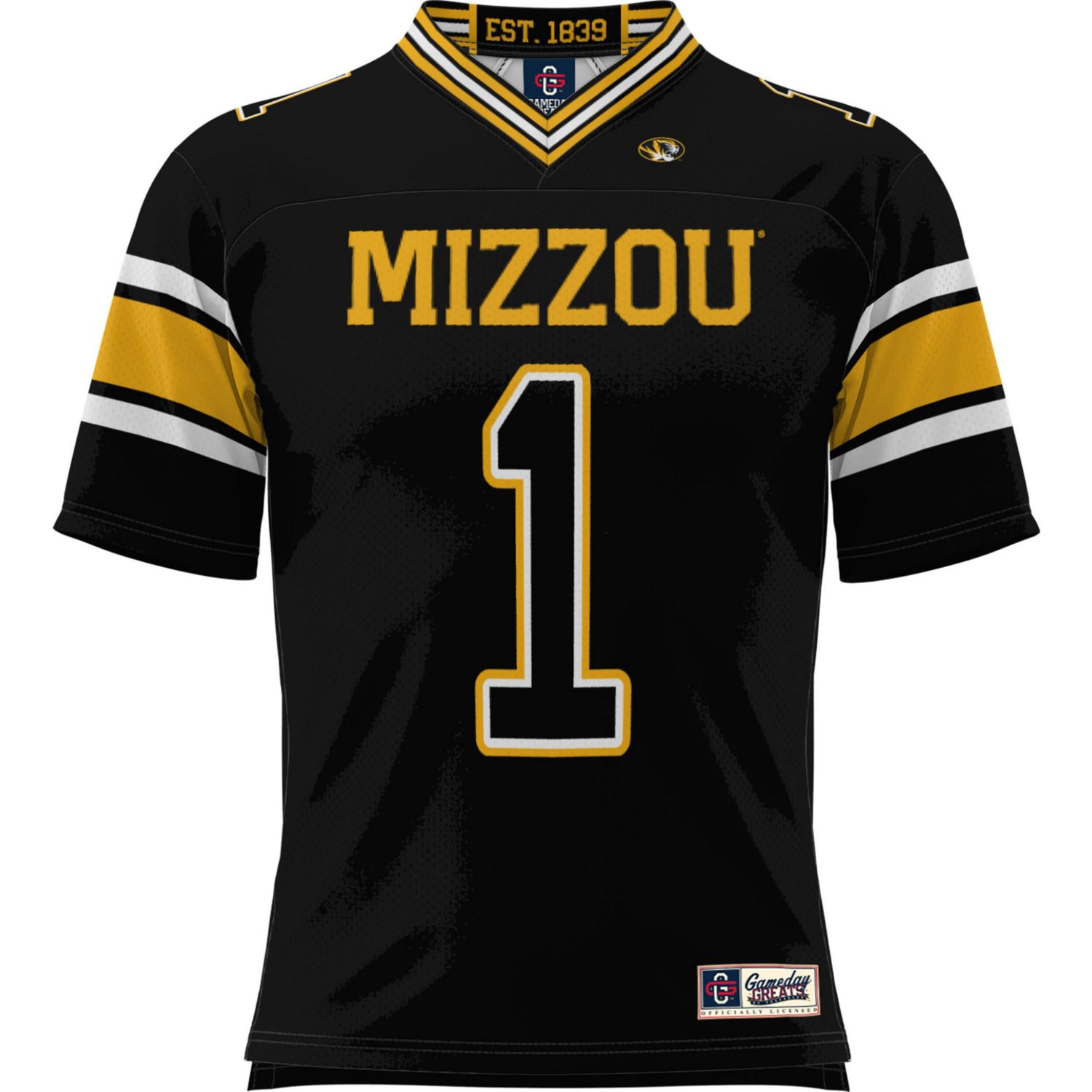 GameDay Greats 1 Missouri Tigers Football Jersey - view number 2