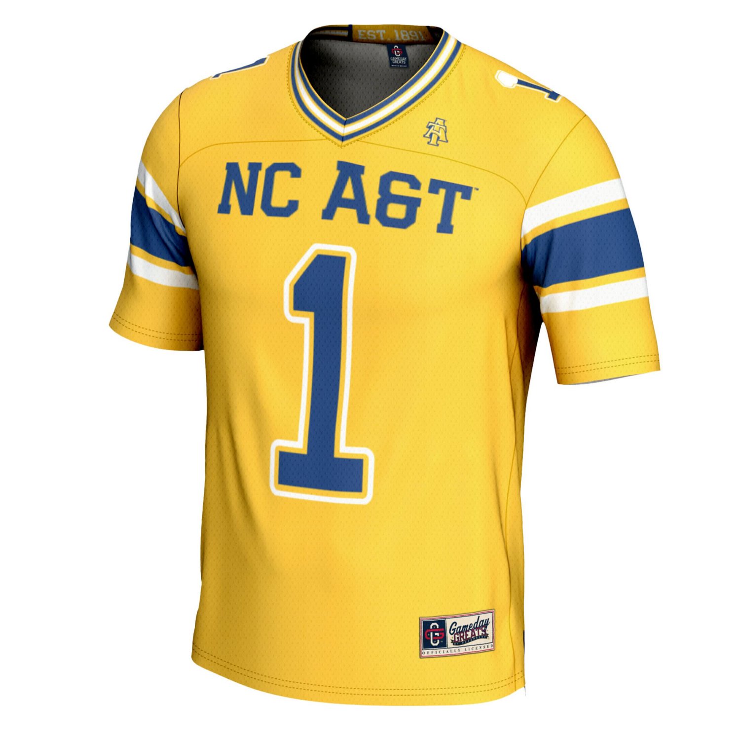 GameDay Greats 1 North Carolina AT Aggies Football Jersey - view number 2